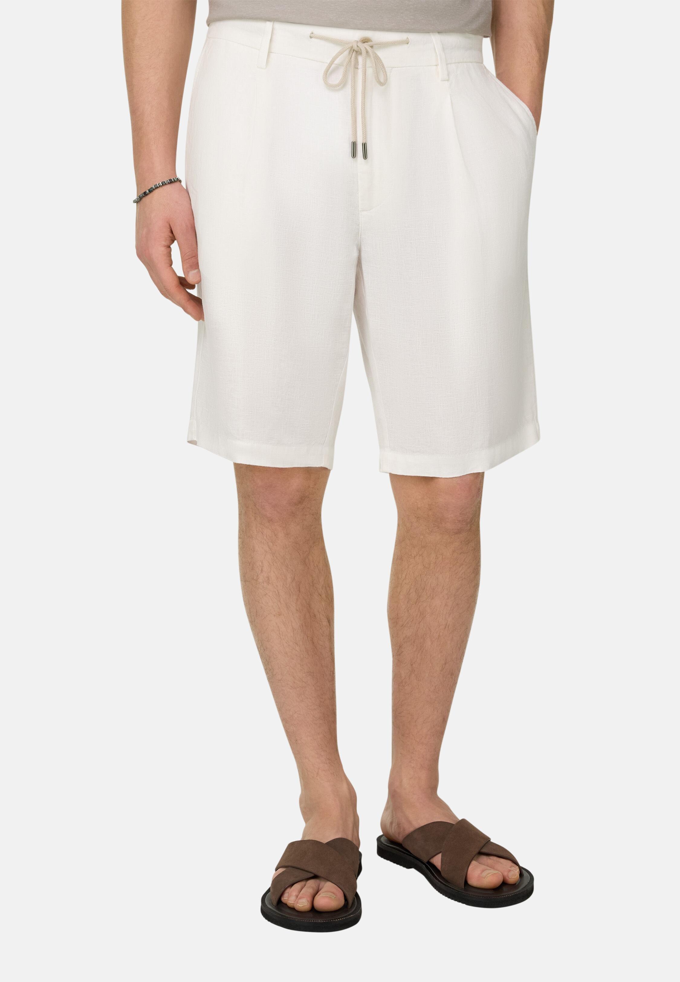 Bermudas in Linen White, 3901_WHIT, medium
