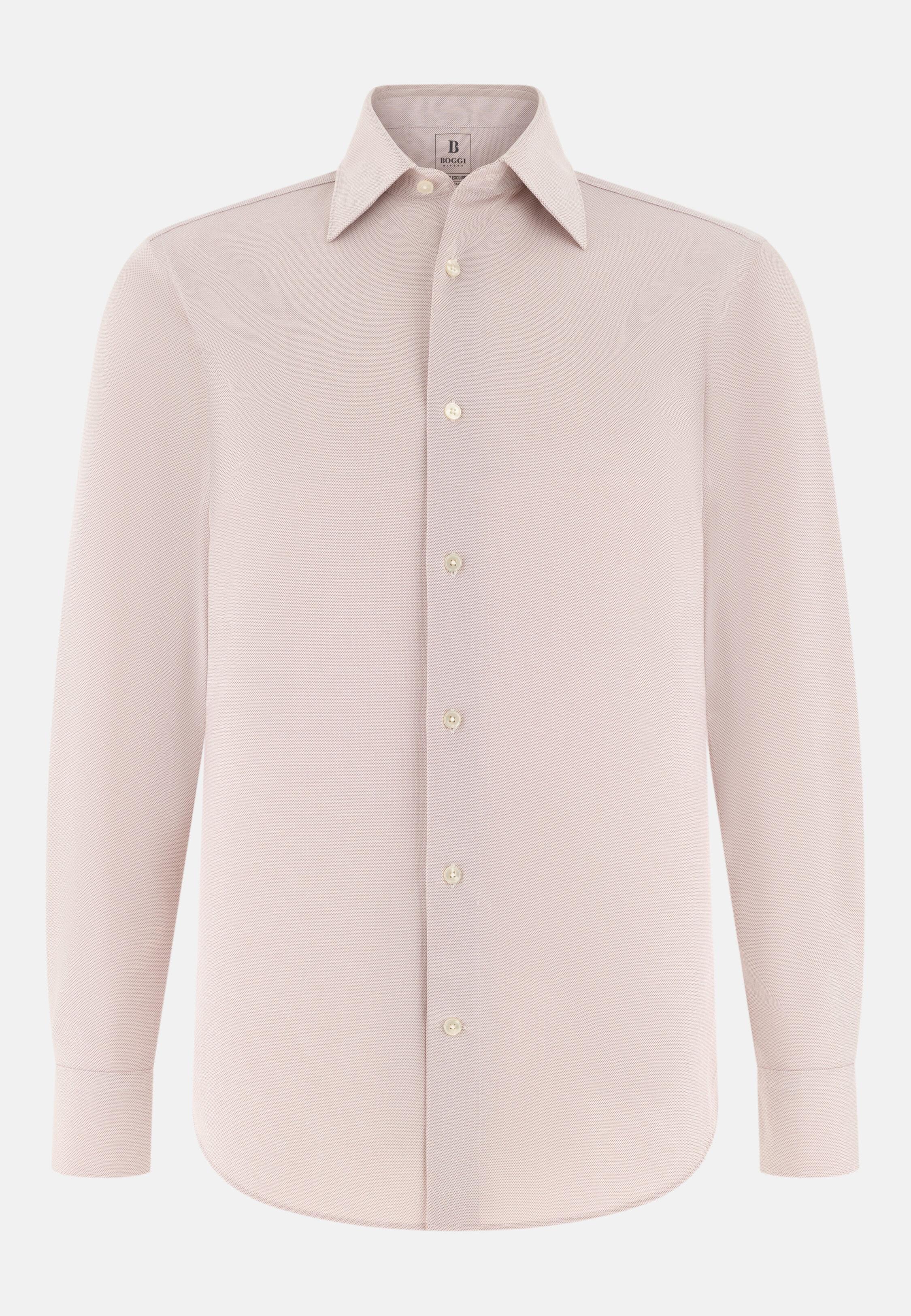 Polo Shirt With A New York Collar Orange, 3901_DKOR, large image number 4