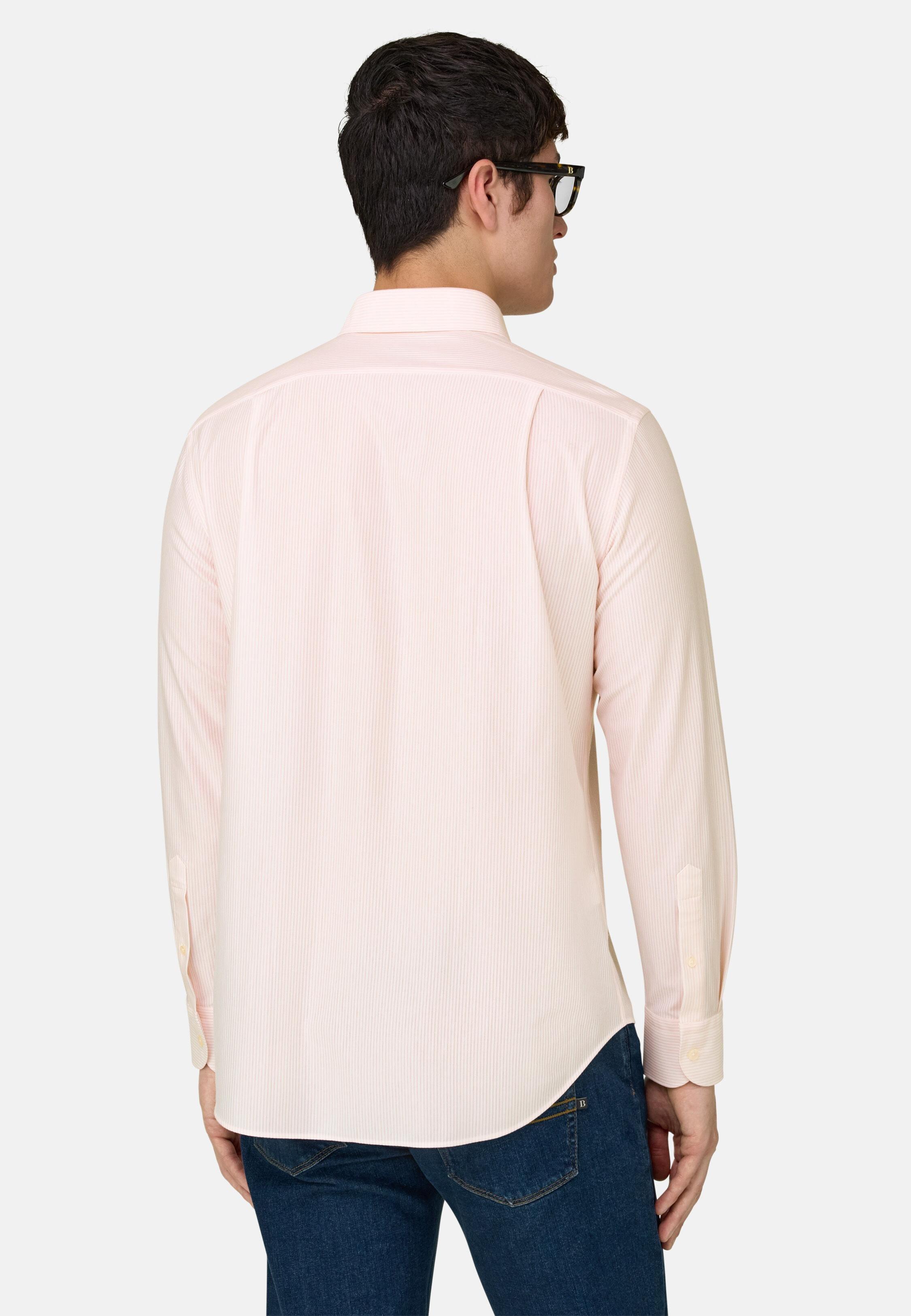 Regular Fit Japanese Jersey Polo Shirt Pink, Pink, large image number 1