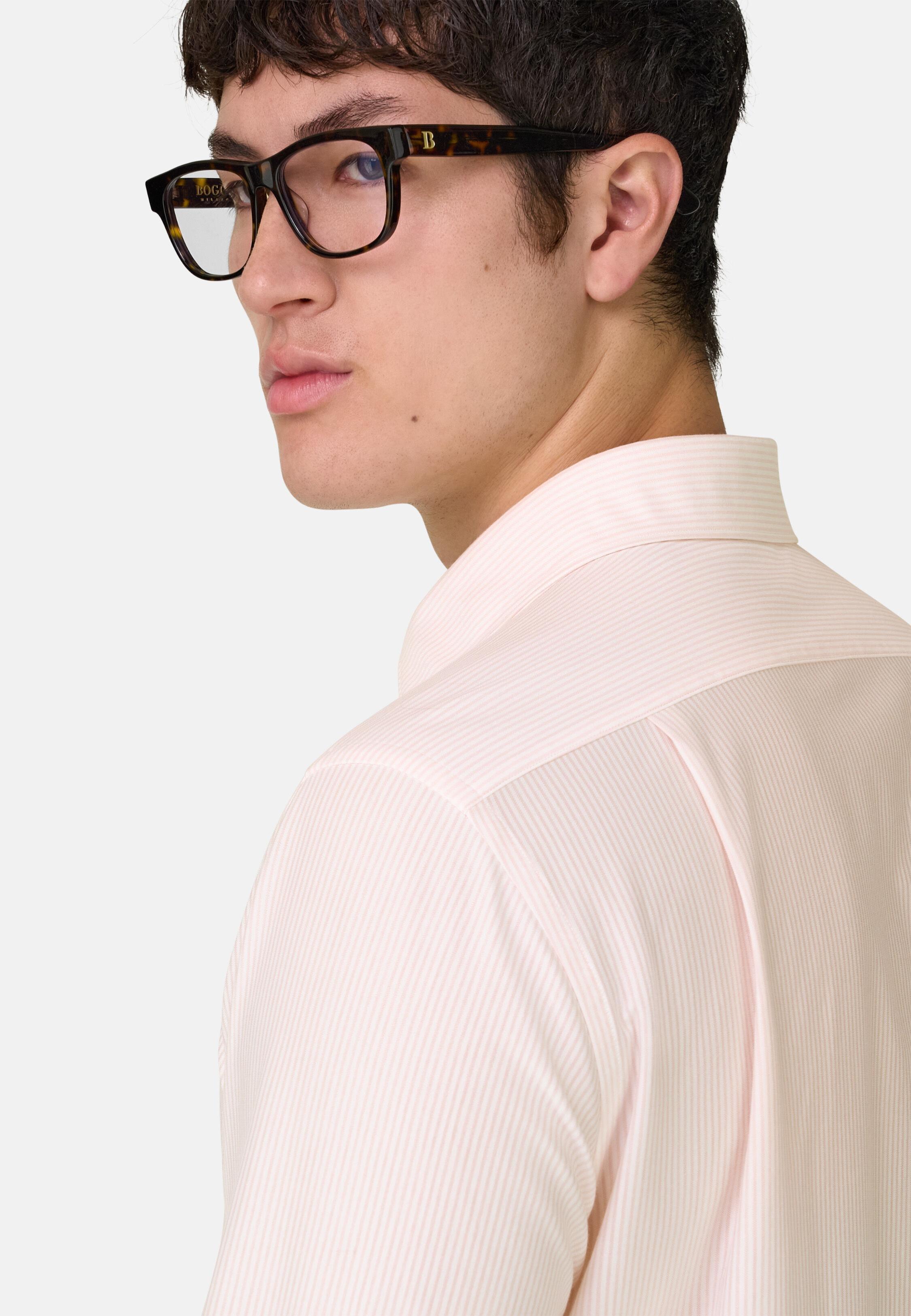 Regular Fit Japanese Jersey Polo Shirt Pink, Pink, large image number 2