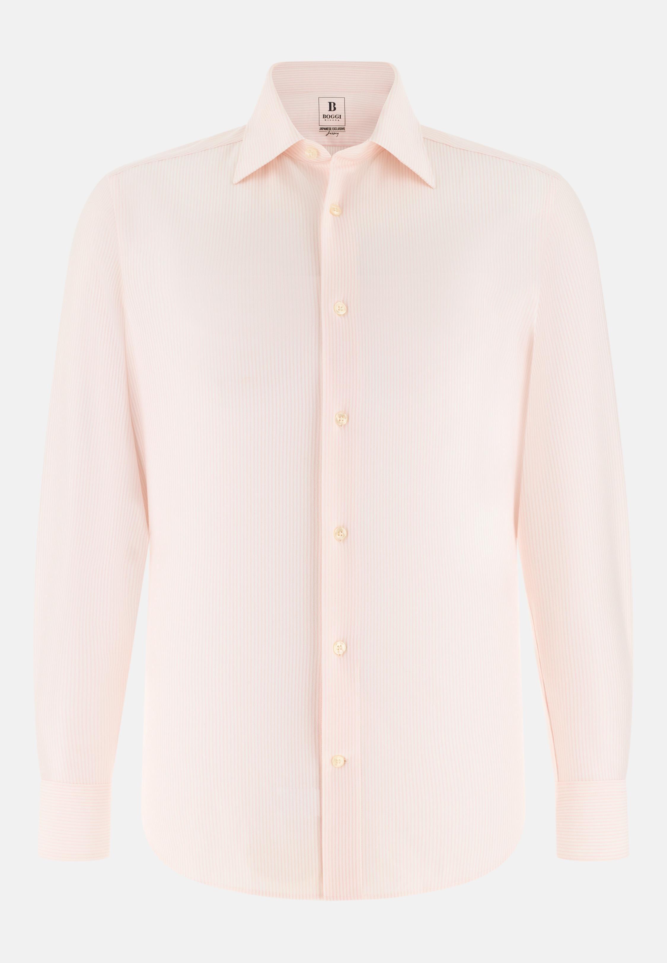 Regular Fit Japanese Jersey Polo Shirt Pink, 3901_PINK, large image number 4