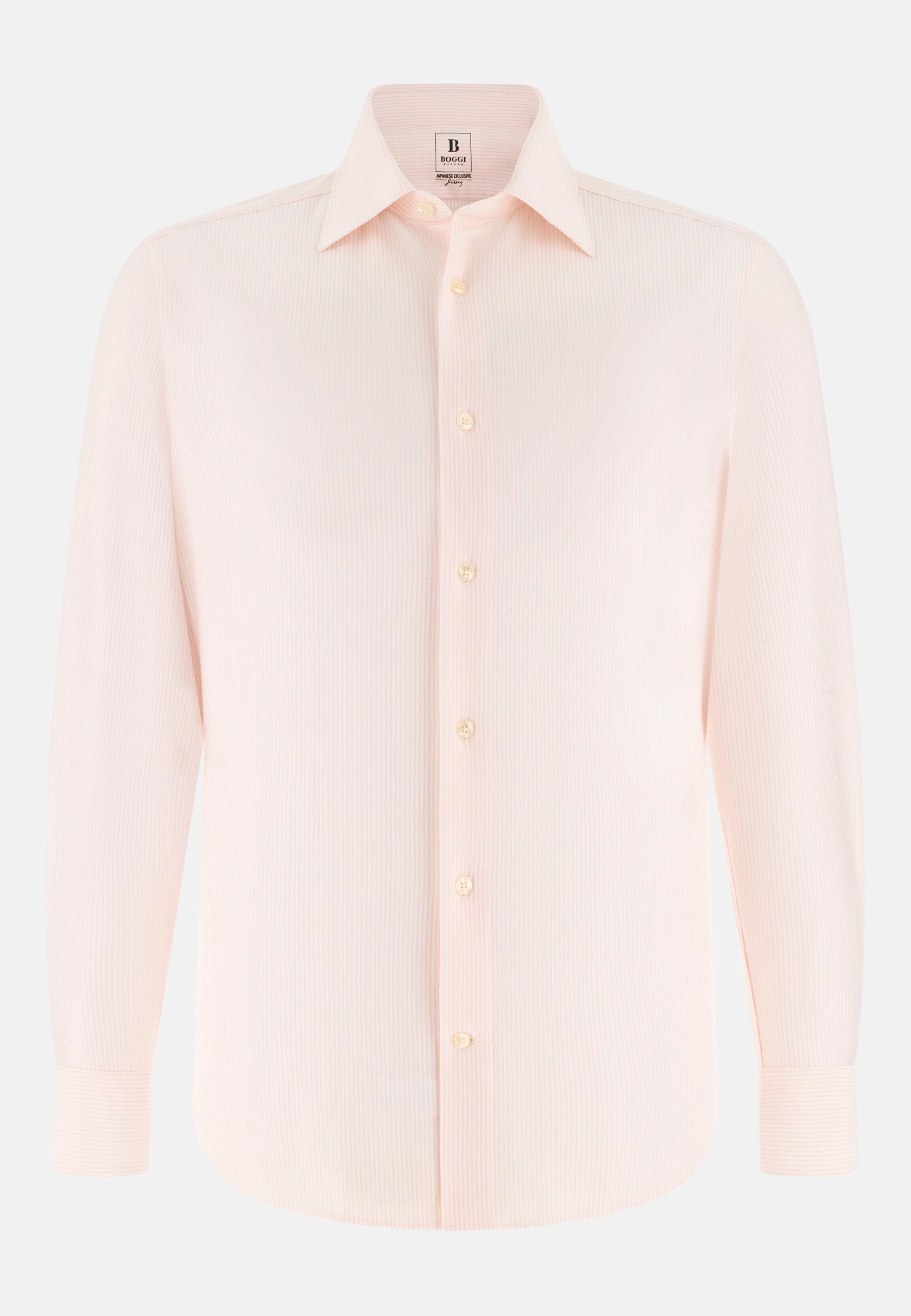 Regular Fit Japanese Jersey Polo Shirt Pink, Pink, large image number 4