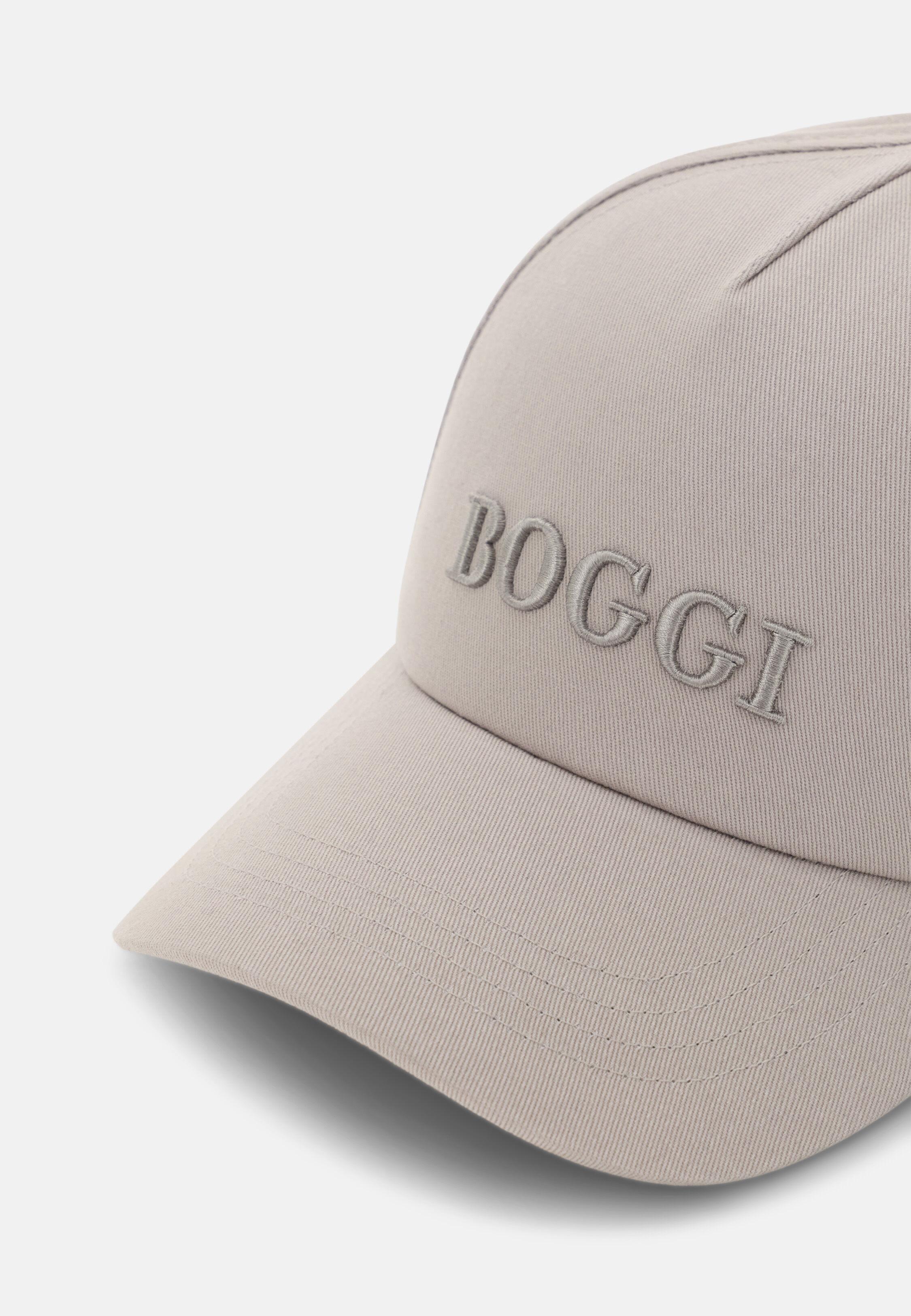 Baseball Cap With Visor And Embroidery In Cotton Beige, Sand, medium