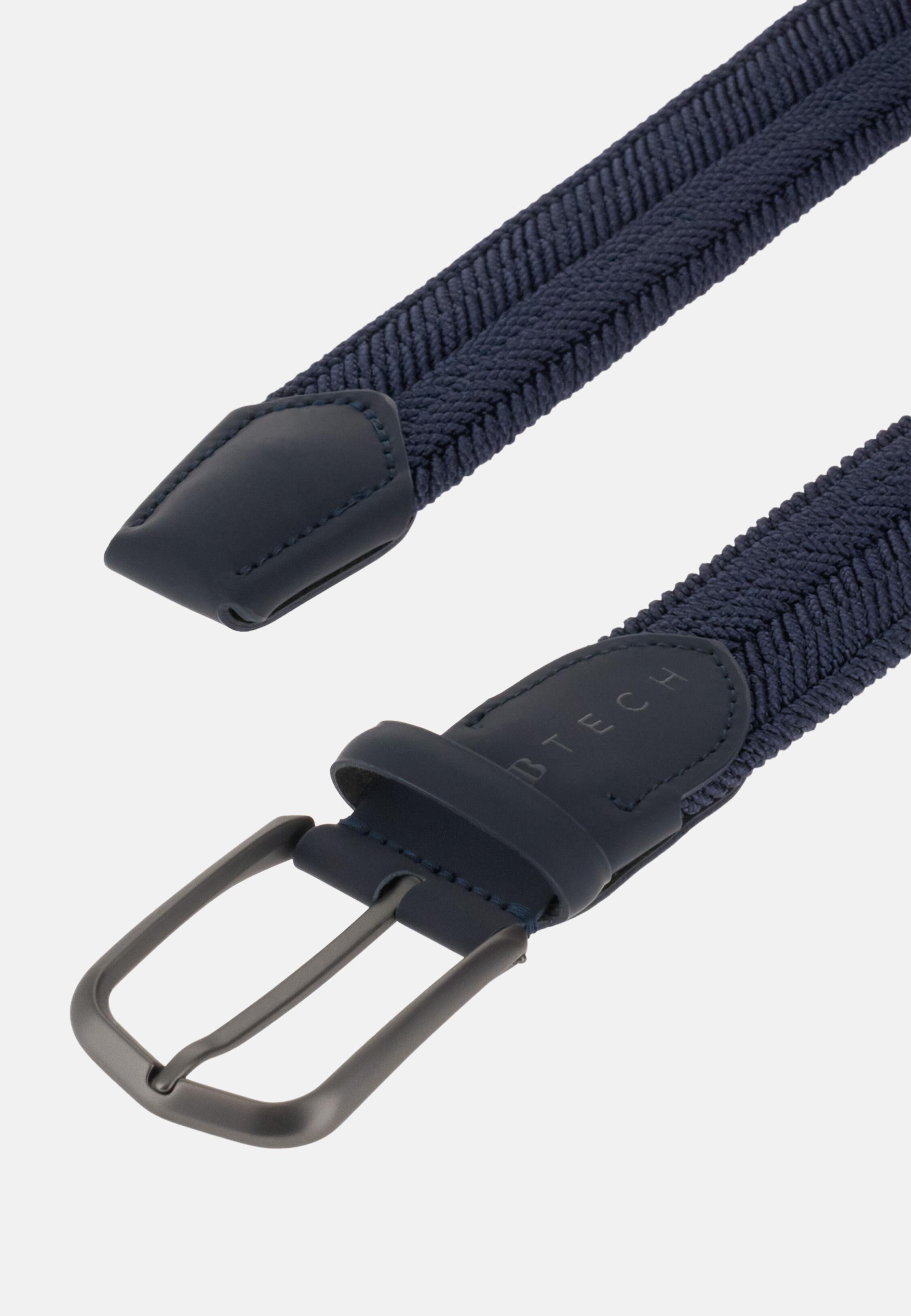 Woven Viscose Belt Navy blue, 3901_NAVY, medium