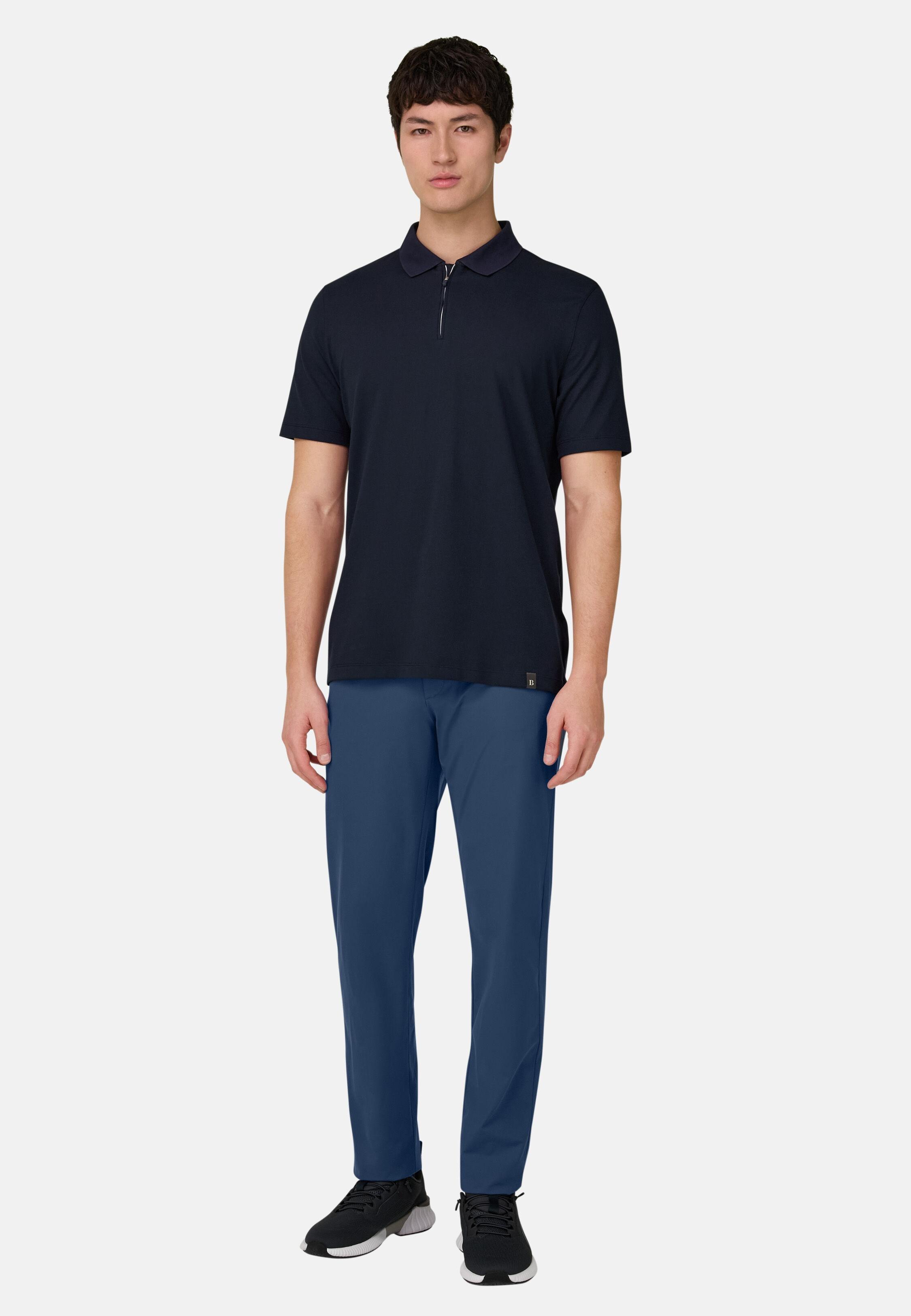 B-Tech Stretch Nylon Trousers Blue, Air-blue, medium