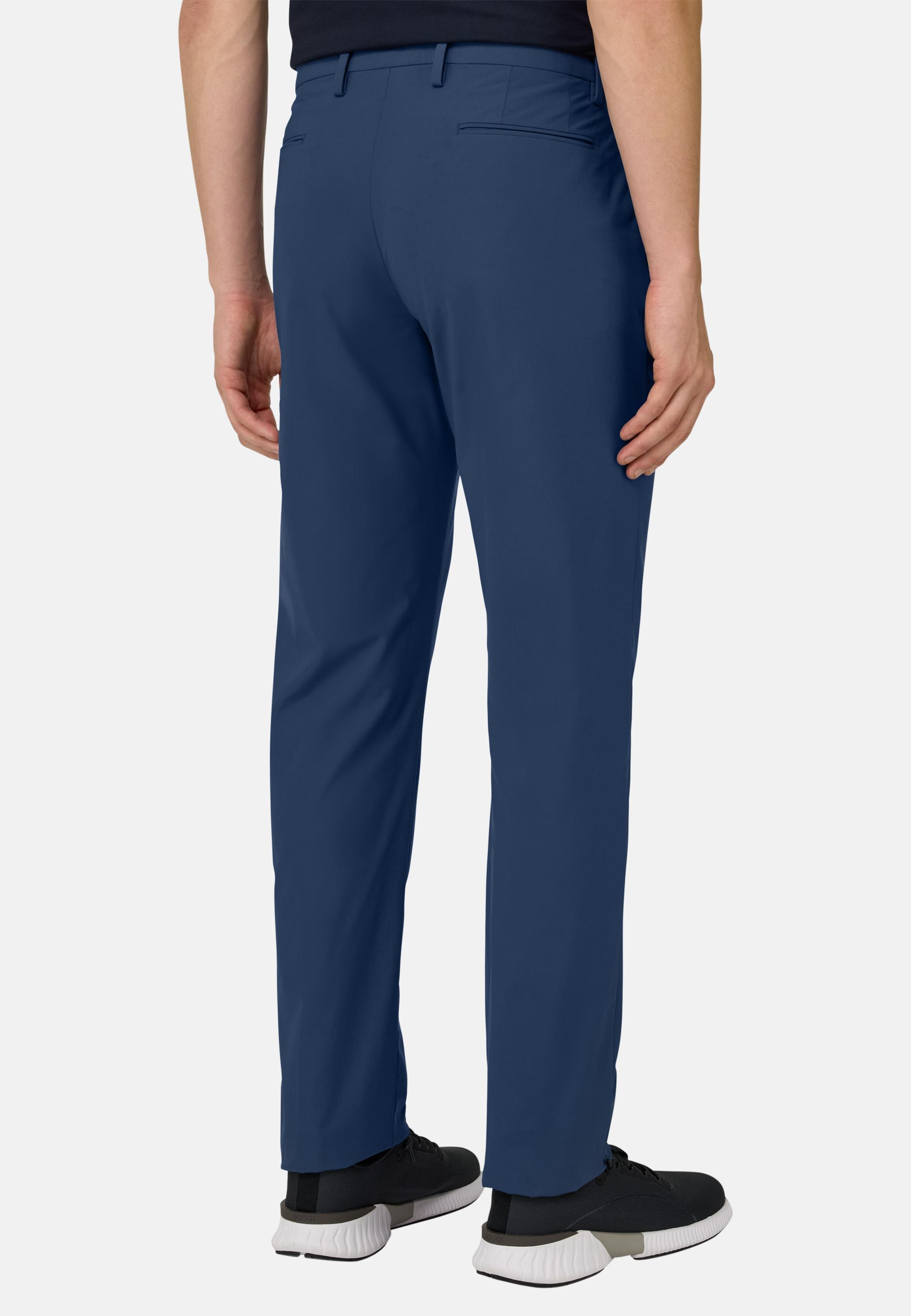 B-Tech Stretch Nylon Trousers Blue, 3901_AIRB, large image number 2