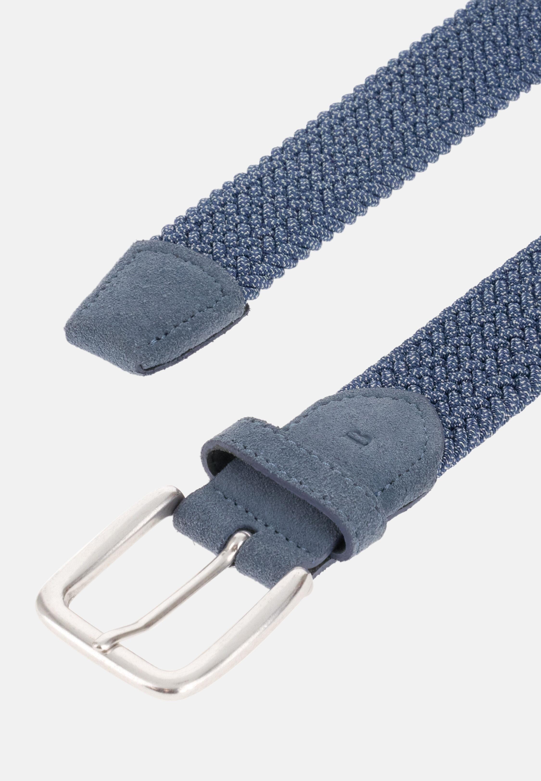 Woven Viscose Blend Belt, Air-Blue, Air-blue, medium
