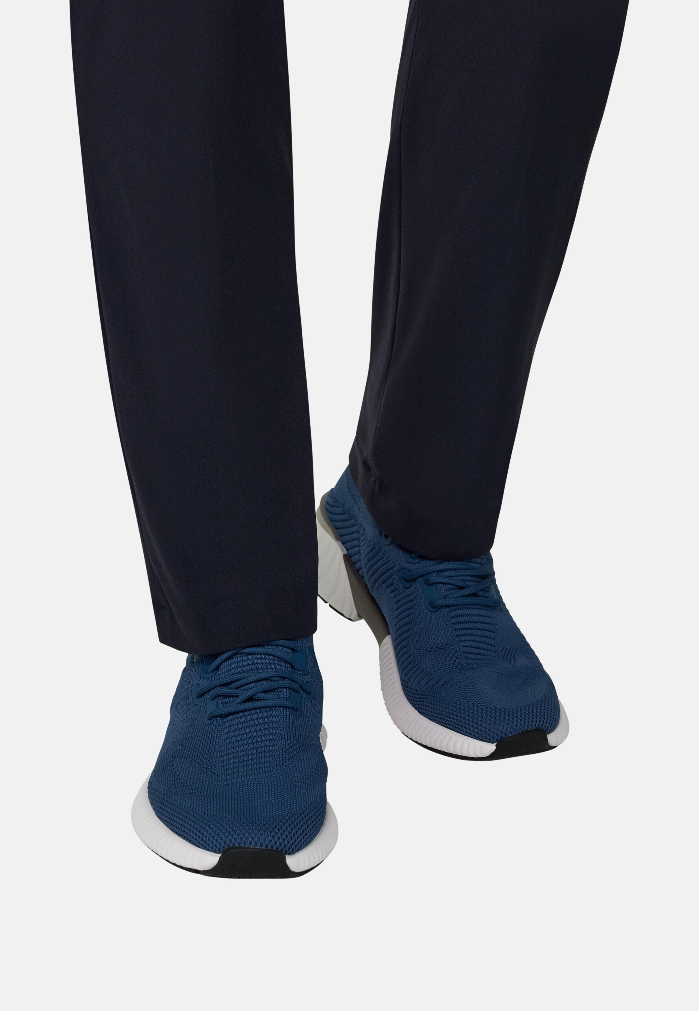 Willow Trainers In Technical Yarn Blue, 3901_AIRB, medium