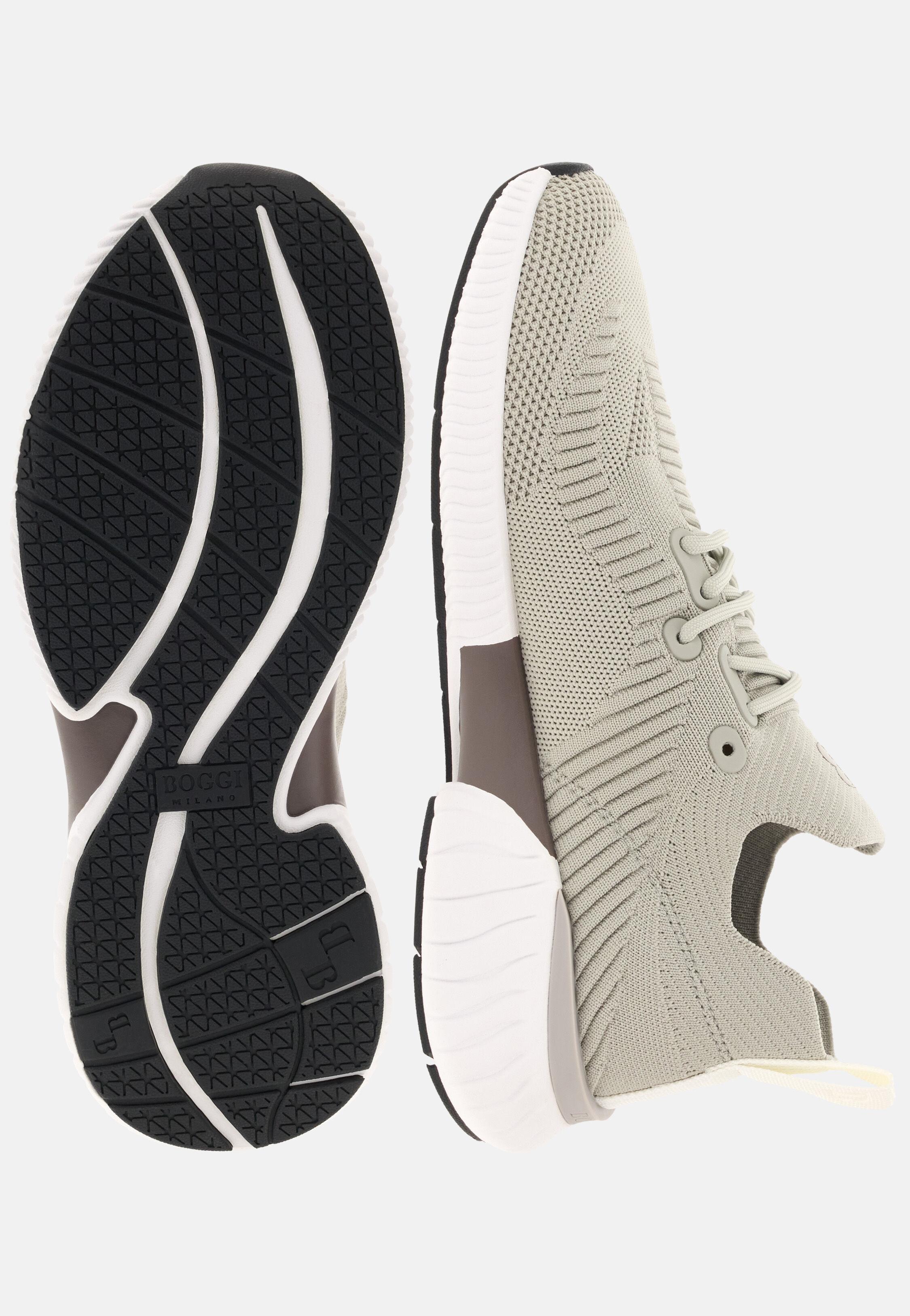 Willow Trainers in Technical Yarn Sand, Sand, medium