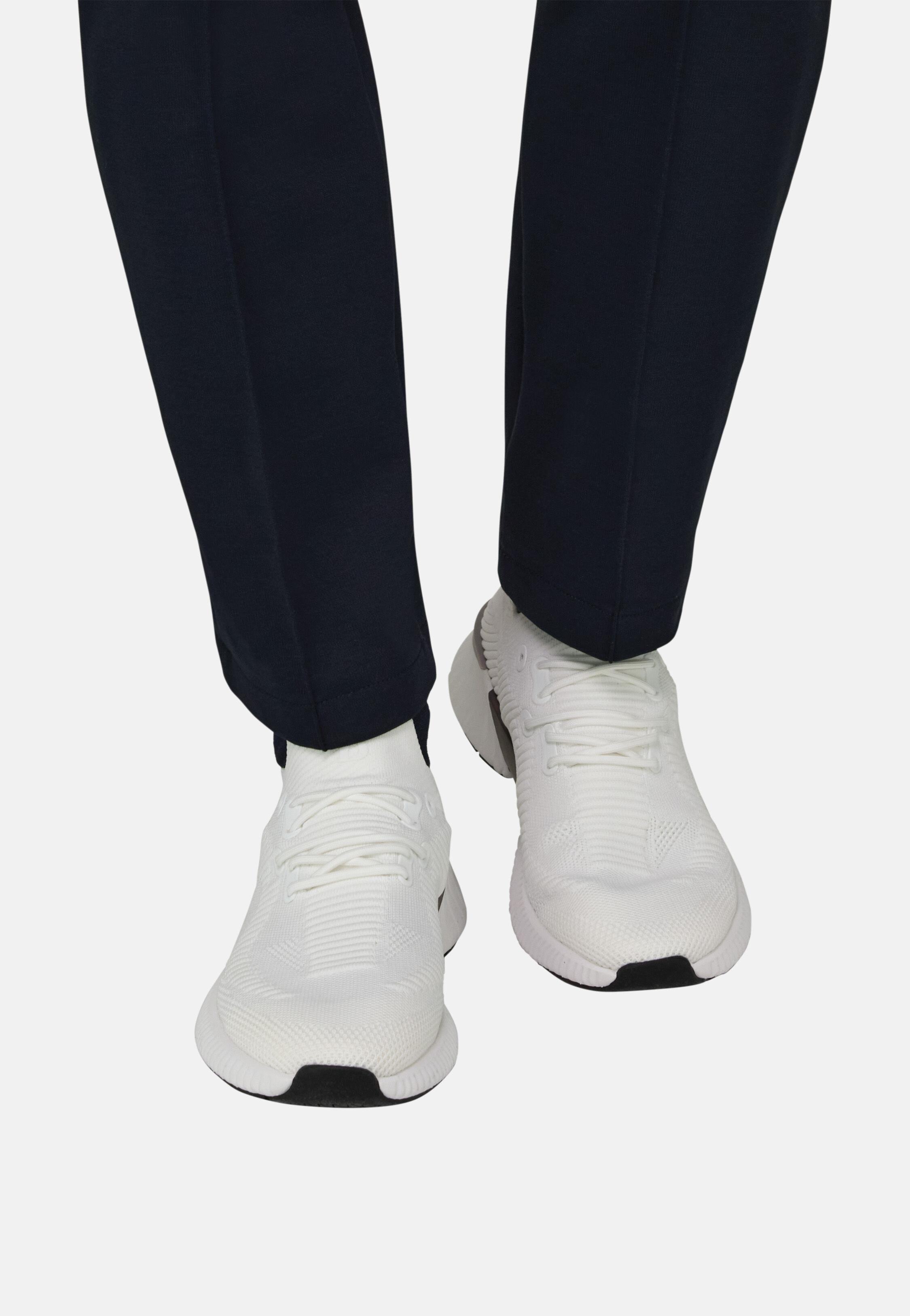 Willow Trainers in Technical Yarn White, White, medium