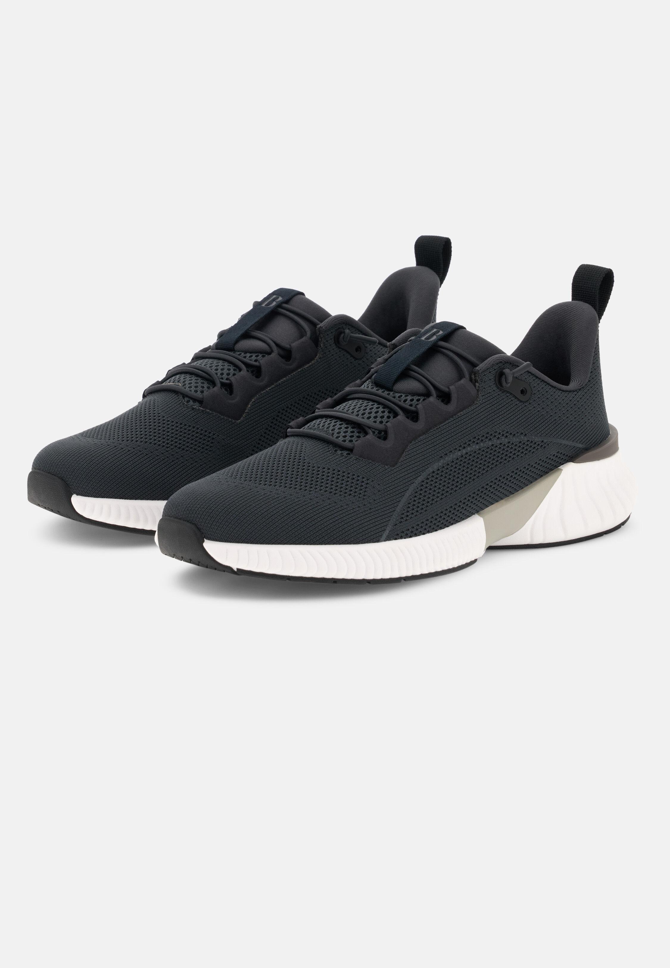 Endurance Trainers in Technical Fabric Navy blue, Navy blue, medium