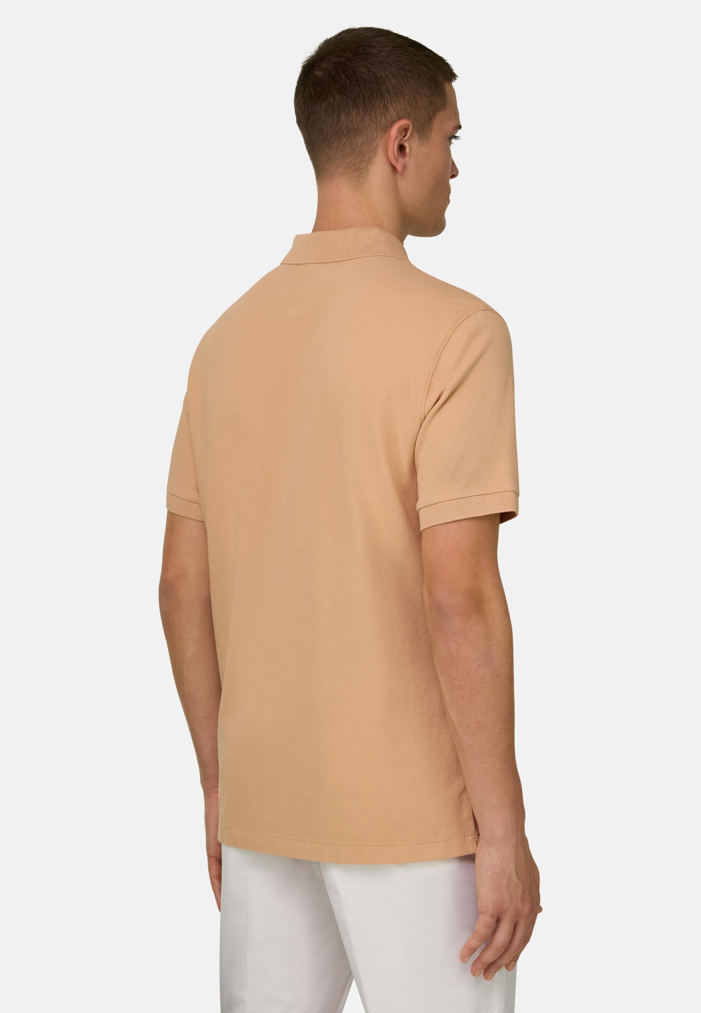 Regular Fit Cotton Piqu&eacute; Polo Shirt Orange, 3901_LTOR, large image number 1