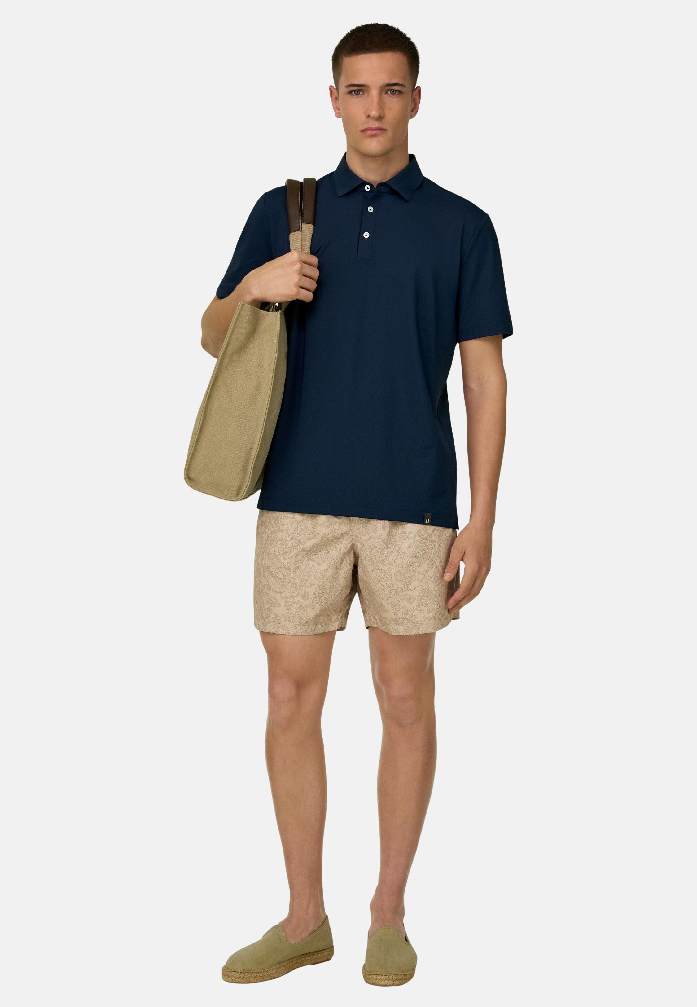 Polo Shirt SuperTech, Navy Blue, Navy blue, large image number 1