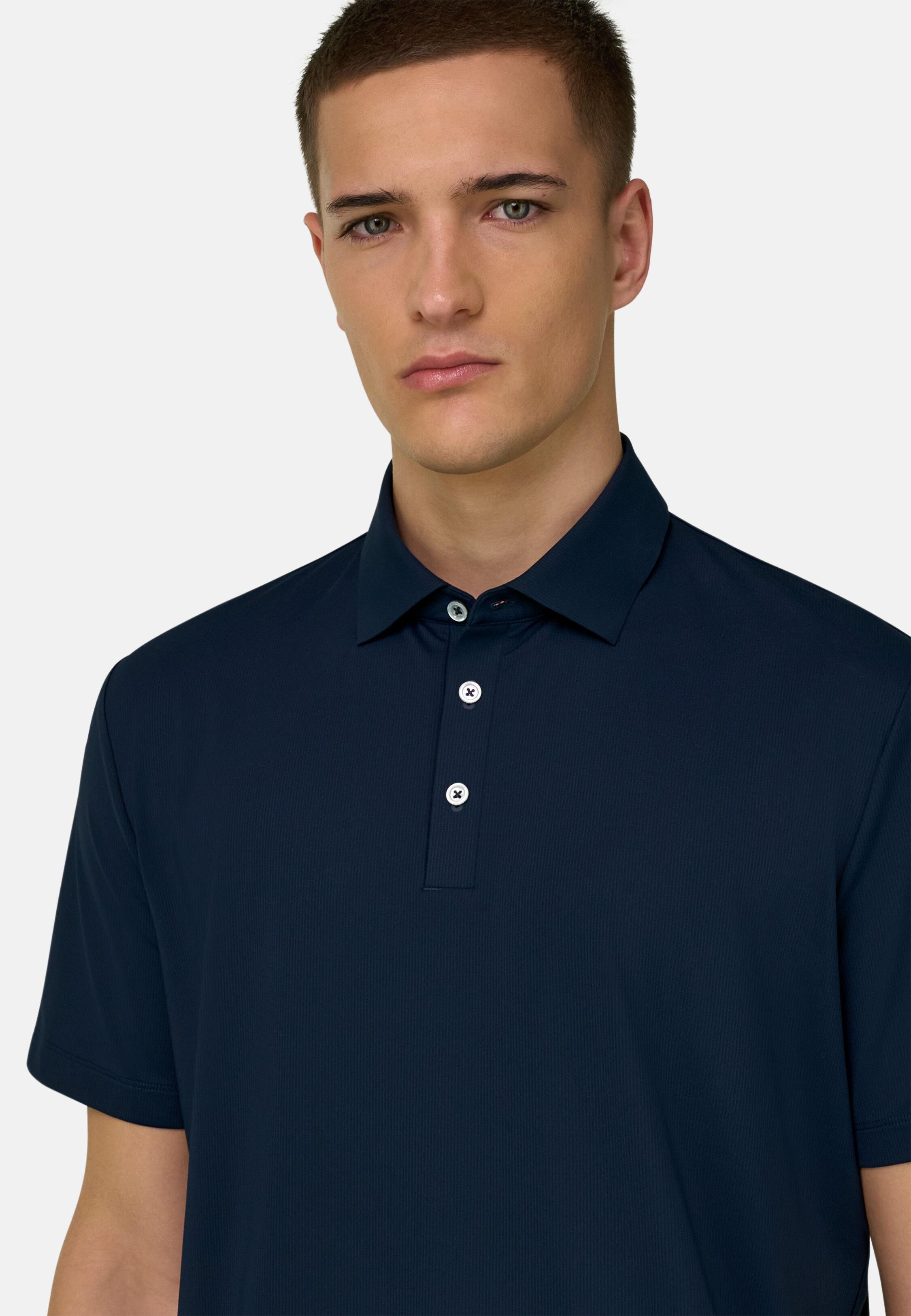 Polo Shirt SuperTech, Navy Blue, Navy blue, large image number 3