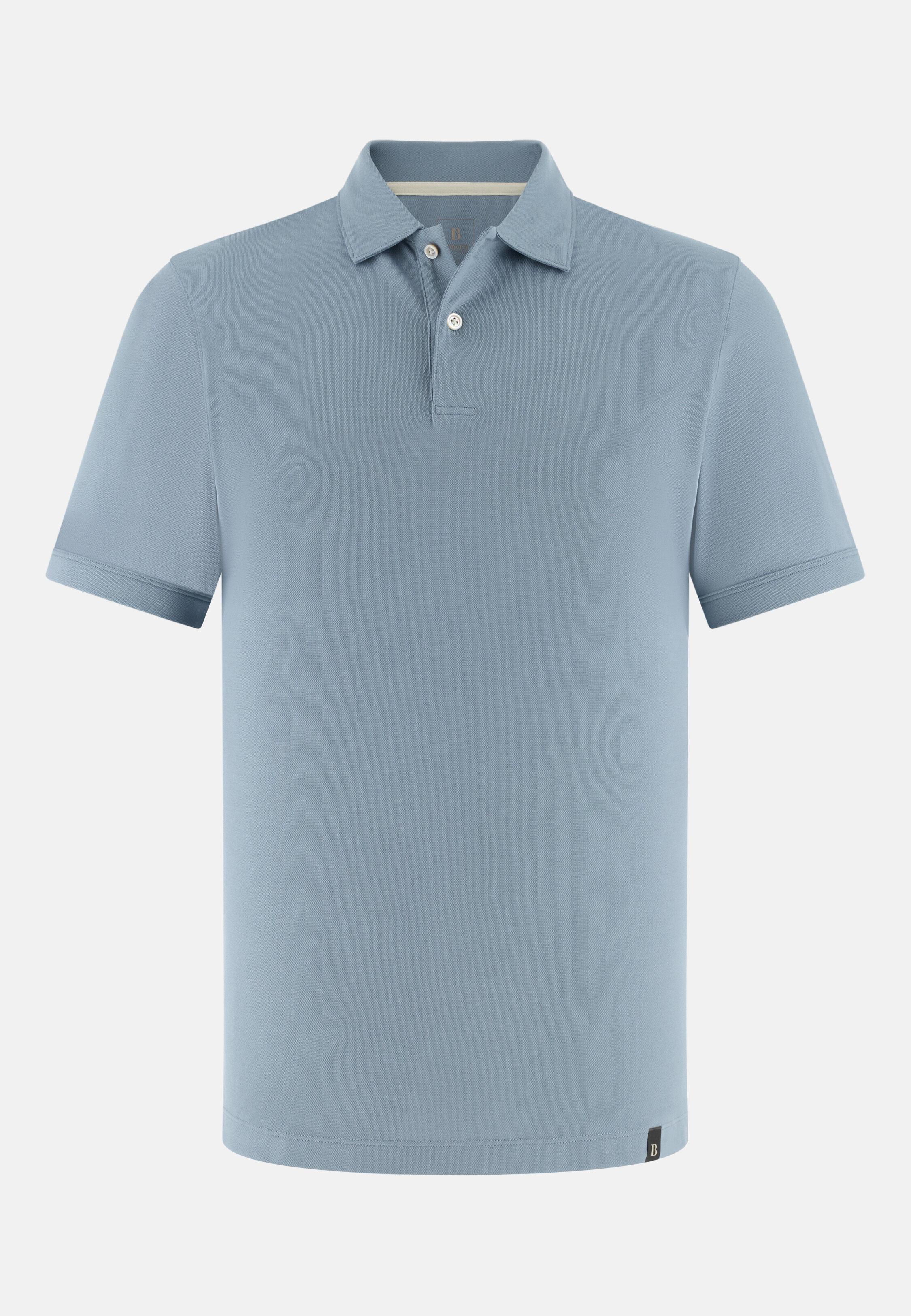 High-Performance Pique T-Shirt Yarn Blue, 3901_LTBL, large image number 3