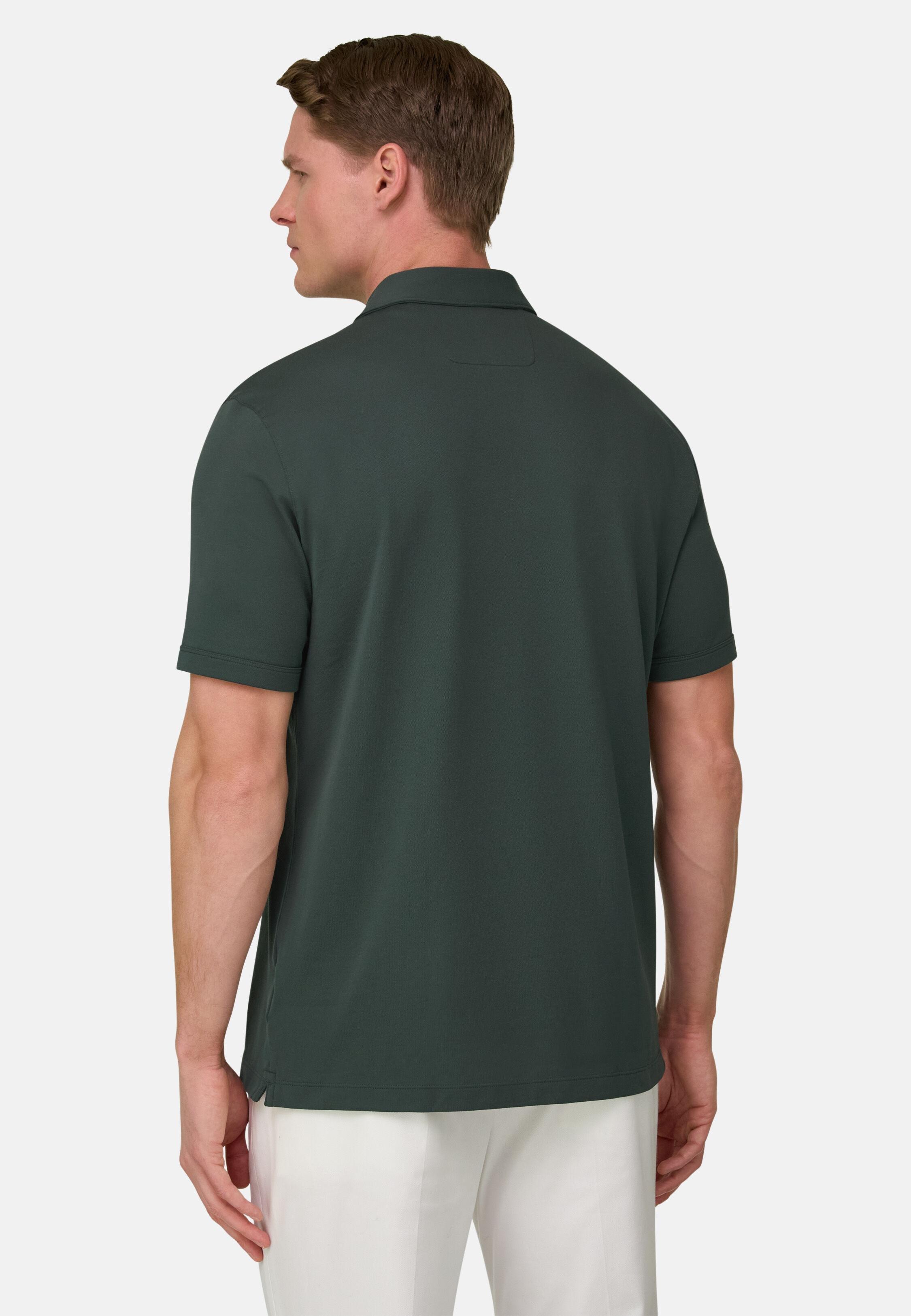 High-Performance Pique T-Shirt Yarn Green, 3901_GREE, medium