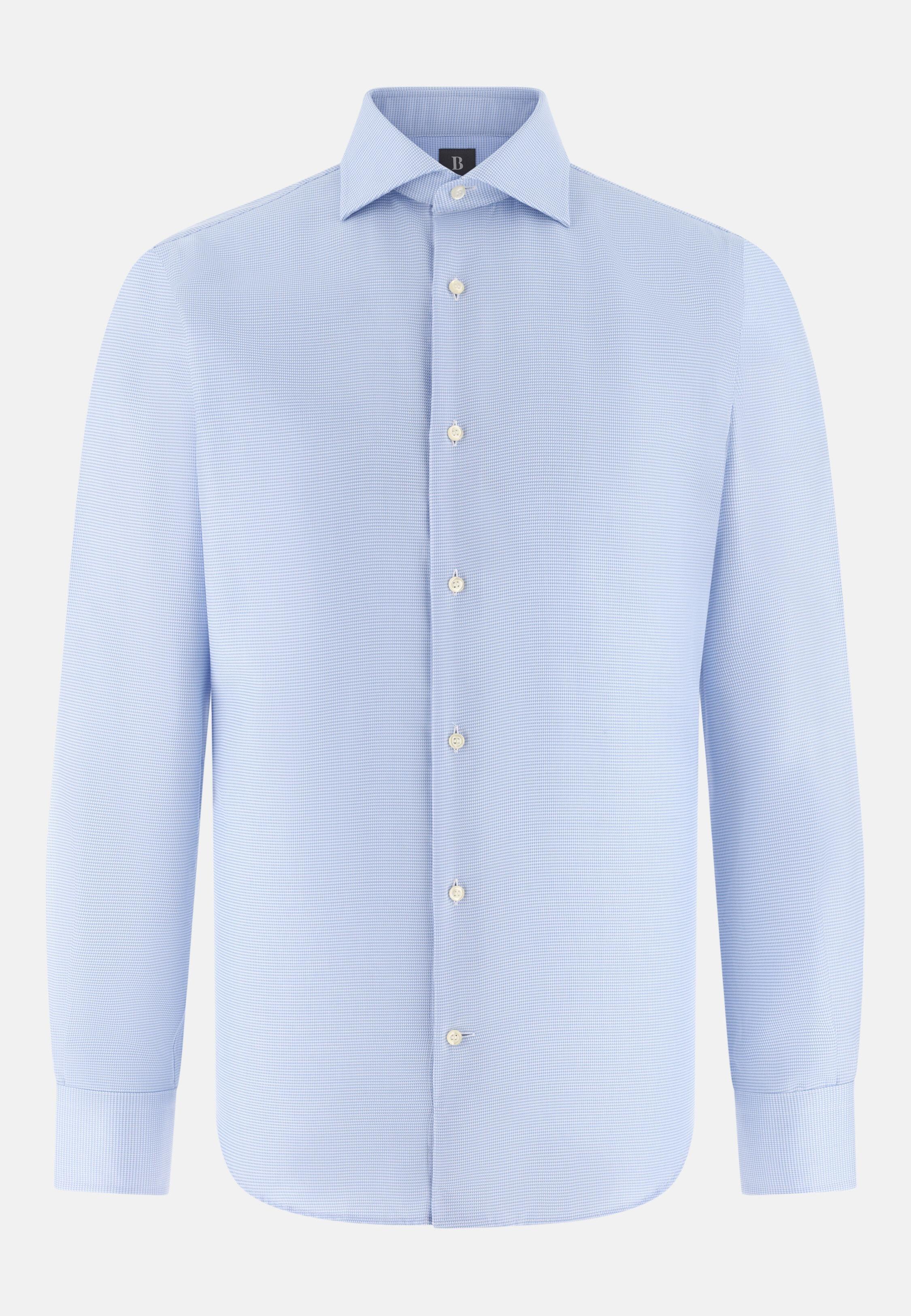 قميص قطن بقصة عادية أزرق, Light Blue, large image number 8