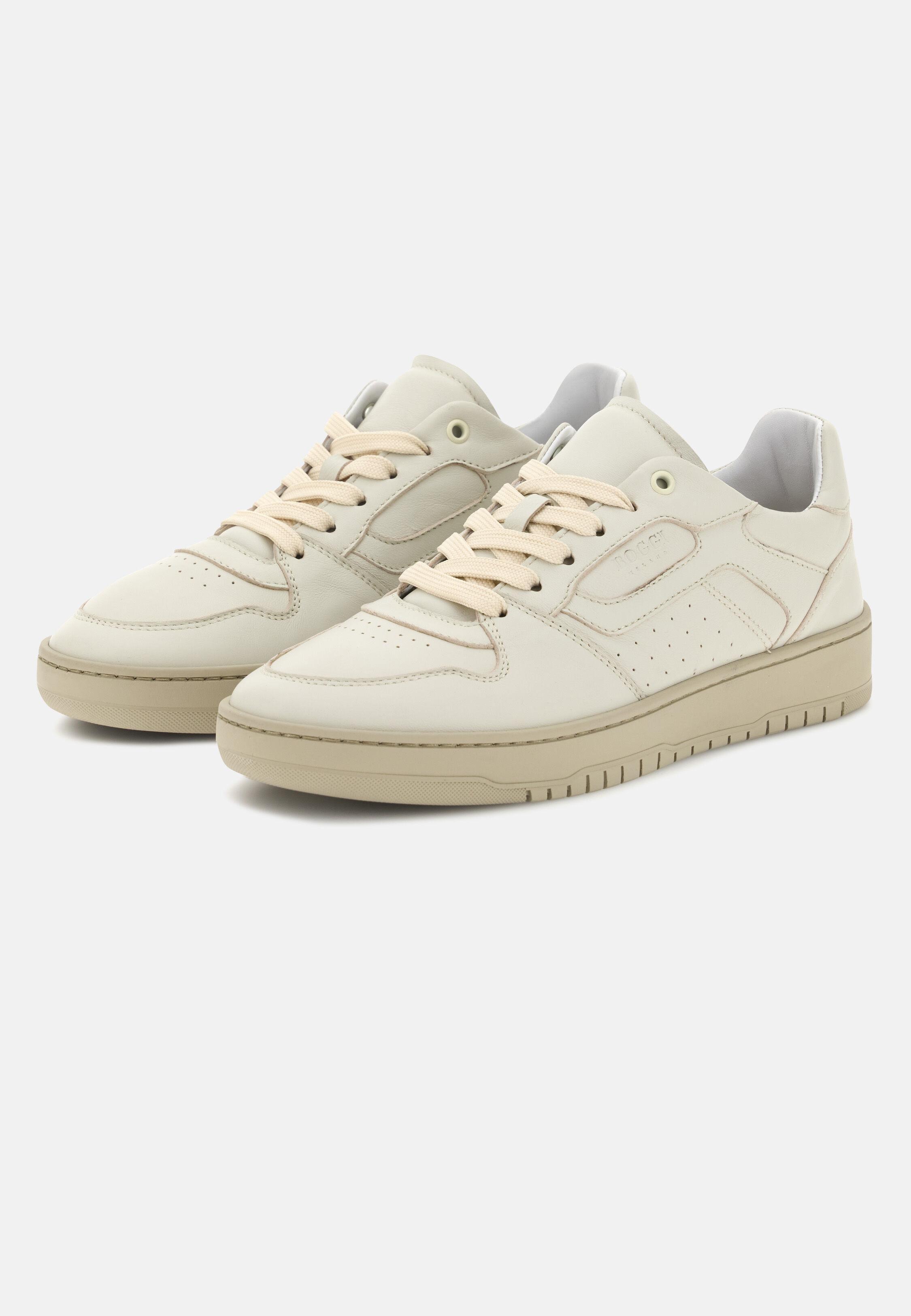 Origin Trainers In Soft Leather White, 3901_WHIT, medium