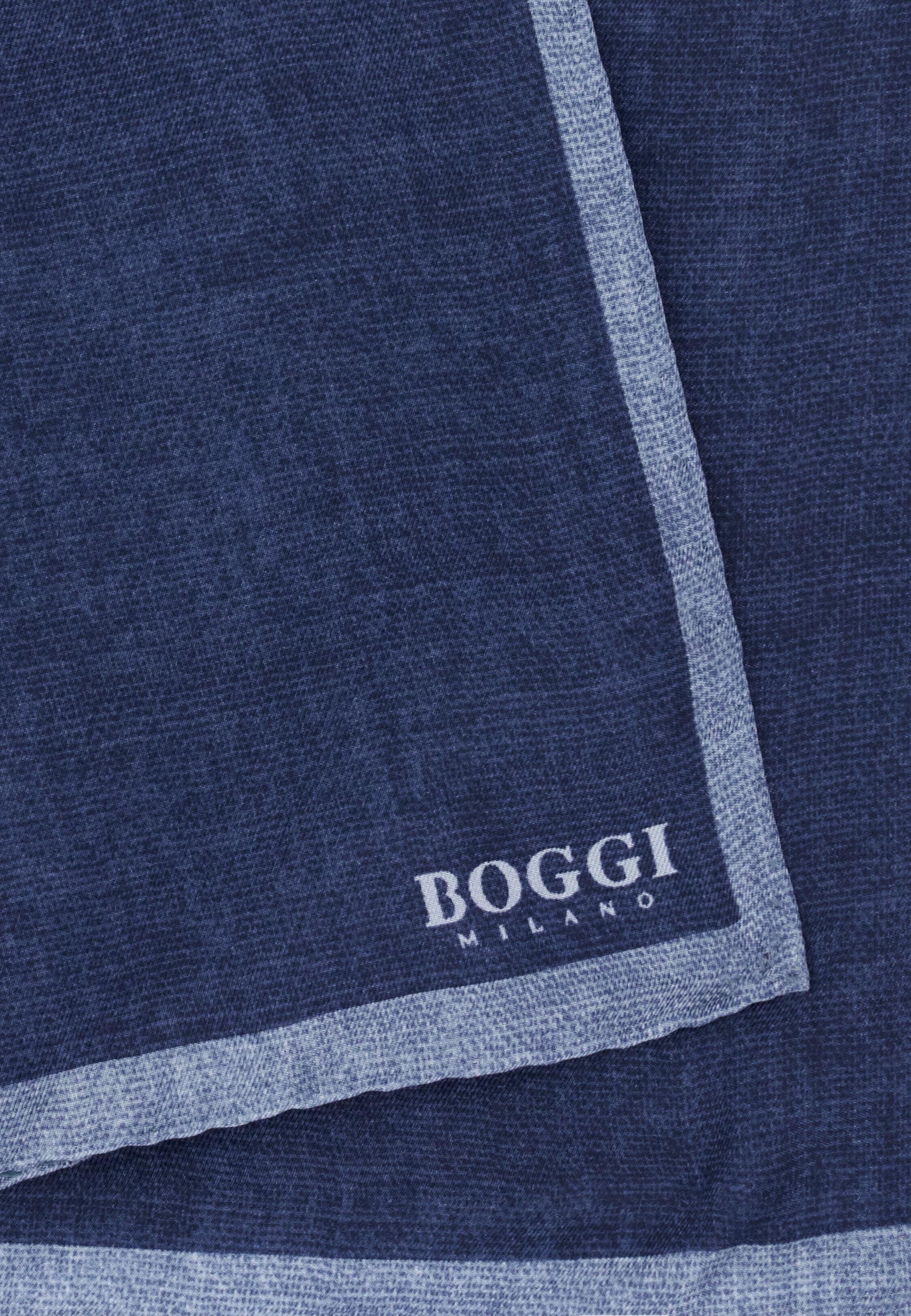 Colour Block Silk Pocket Square Blue, 3901_BLUE, medium