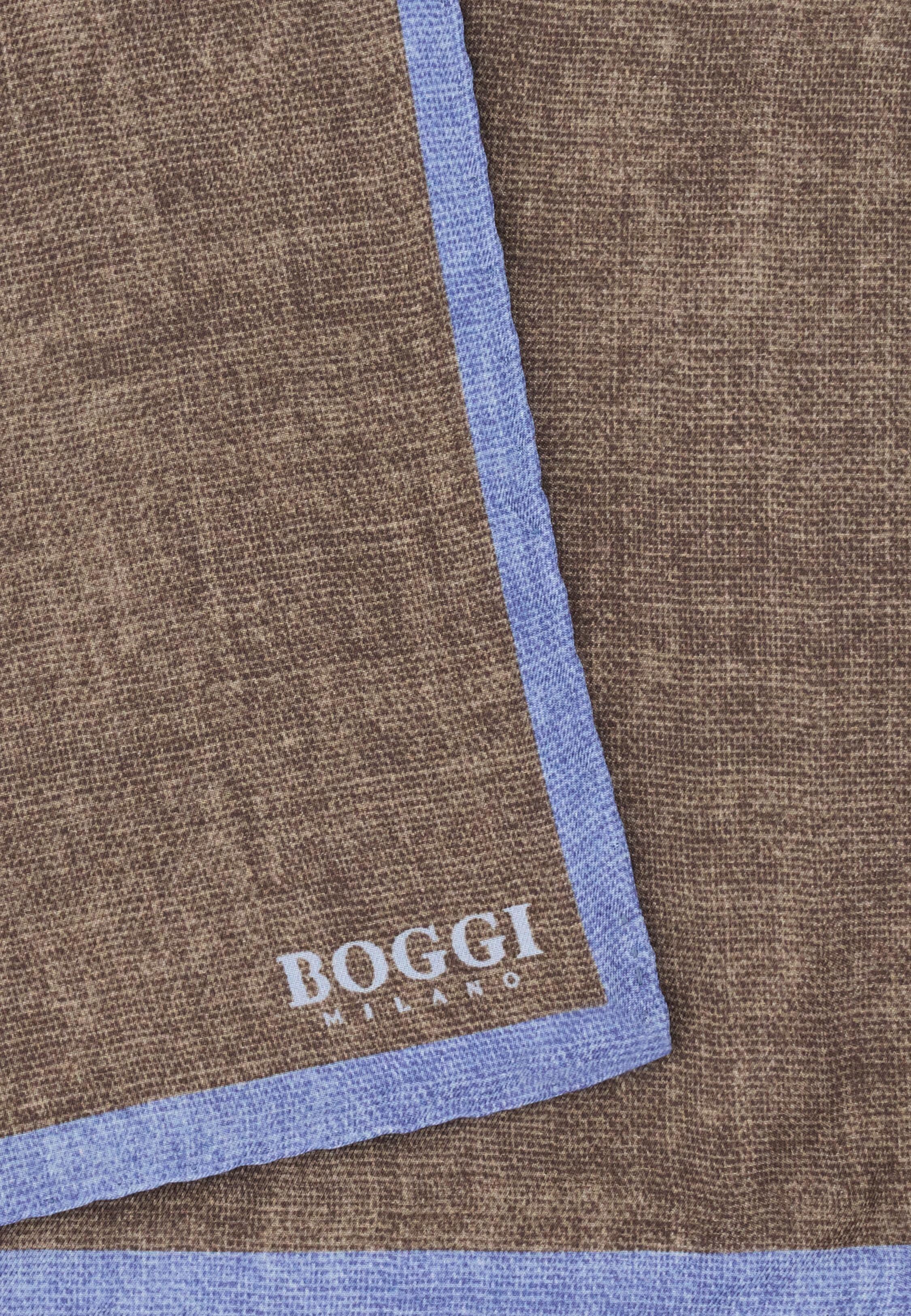 Colour Block Silk Pocket Square Taupe, 3901_TAUP, medium