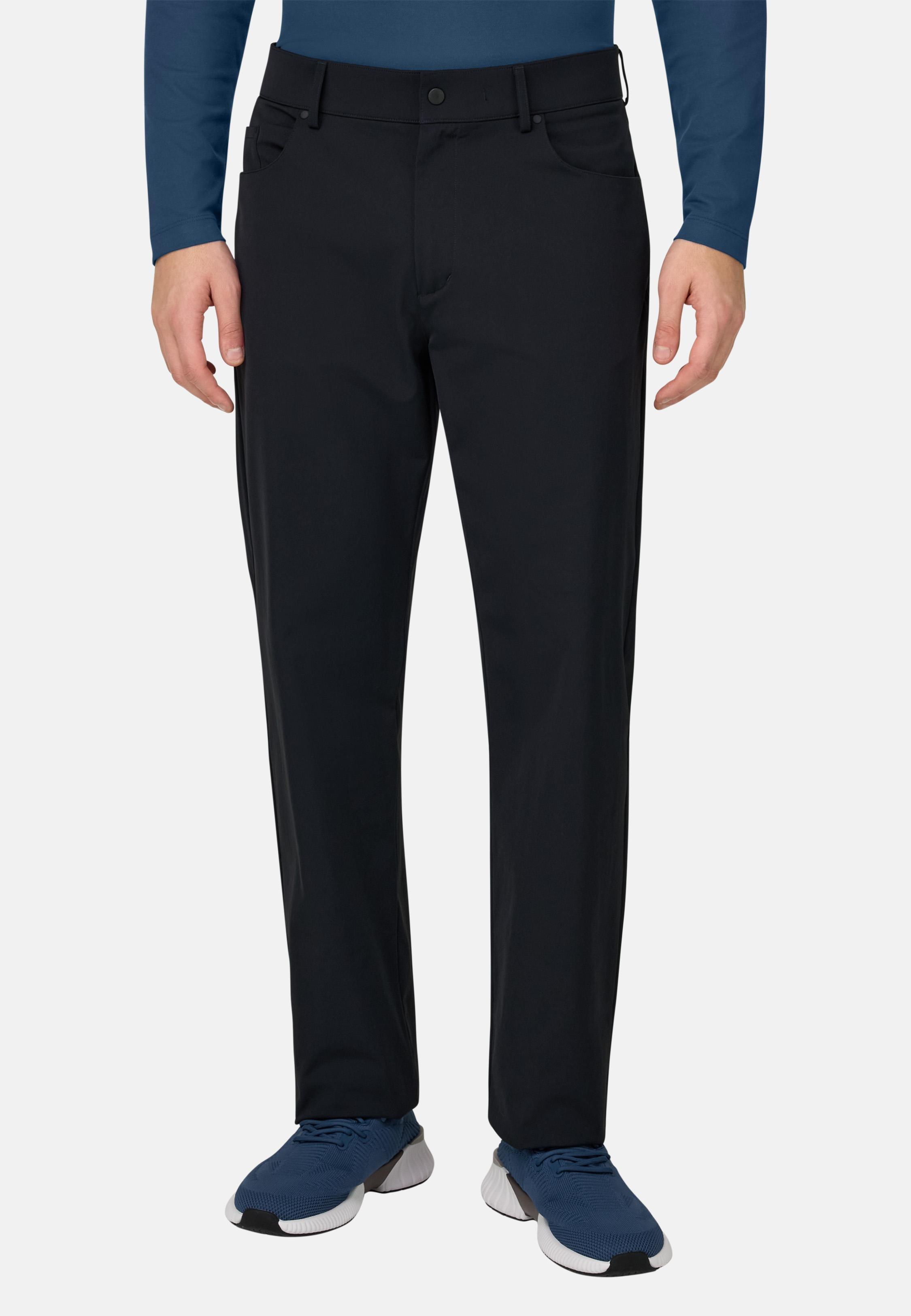 B Tech Nylon Jeans Blue, Navy blue, medium