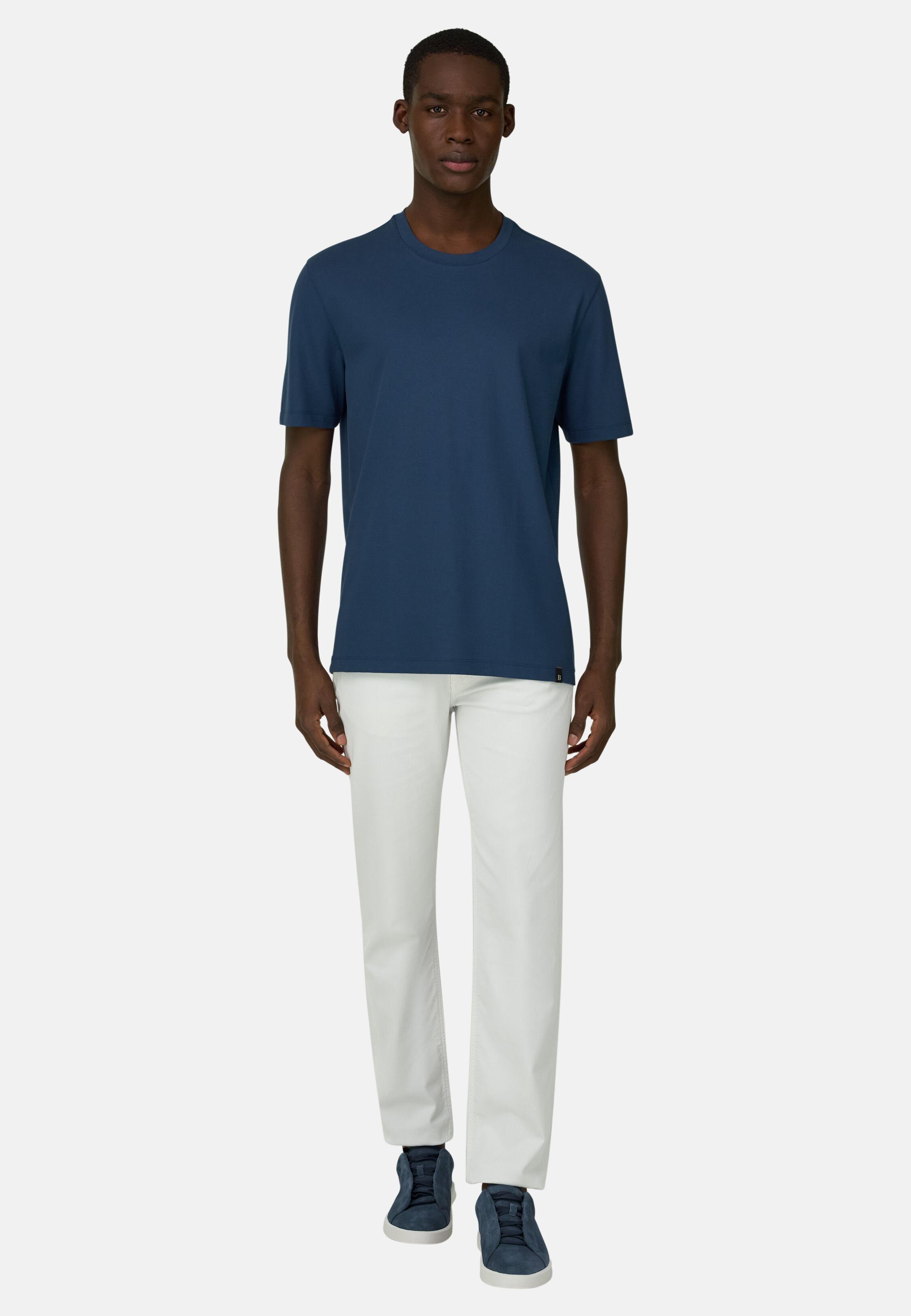 Stretch Cotton/Tencel Jeans Ice, Ice, medium
