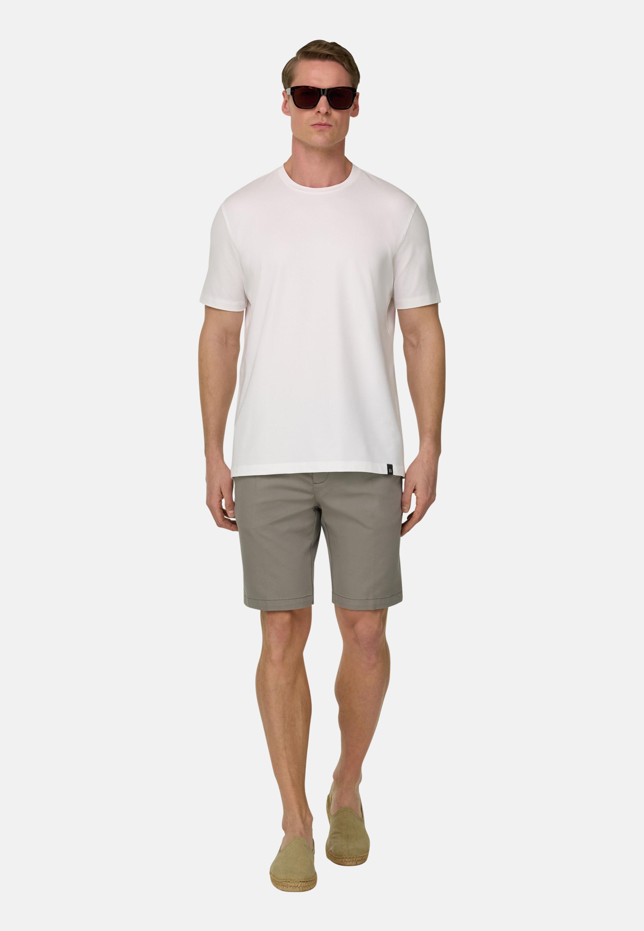 شورت بيربيجا من القطن والتينسل المطاطي أخضر, Light Green, large image number 1