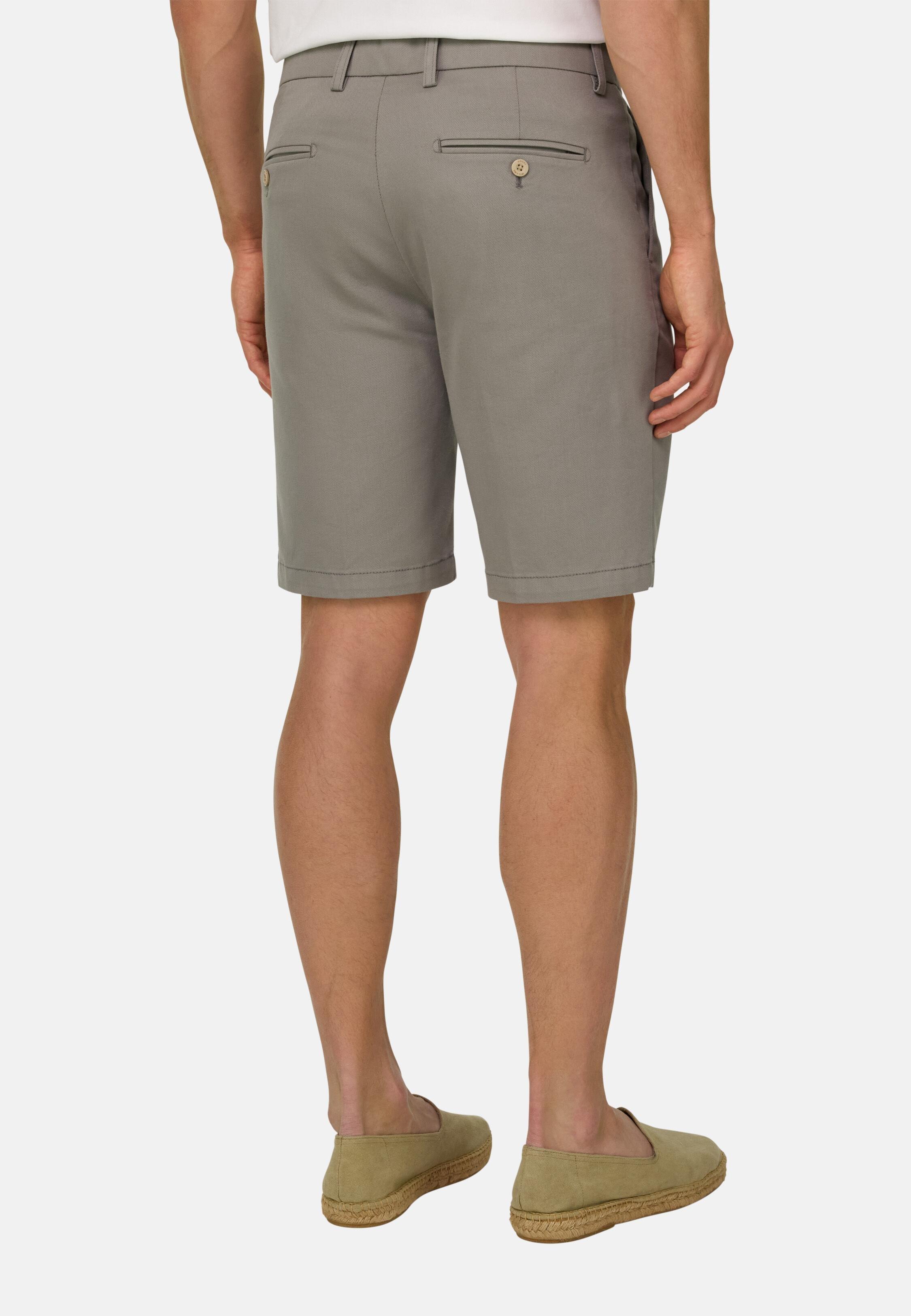 شورت بيربيجا من القطن والتينسل المطاطي أخضر, Light Green, large image number 2