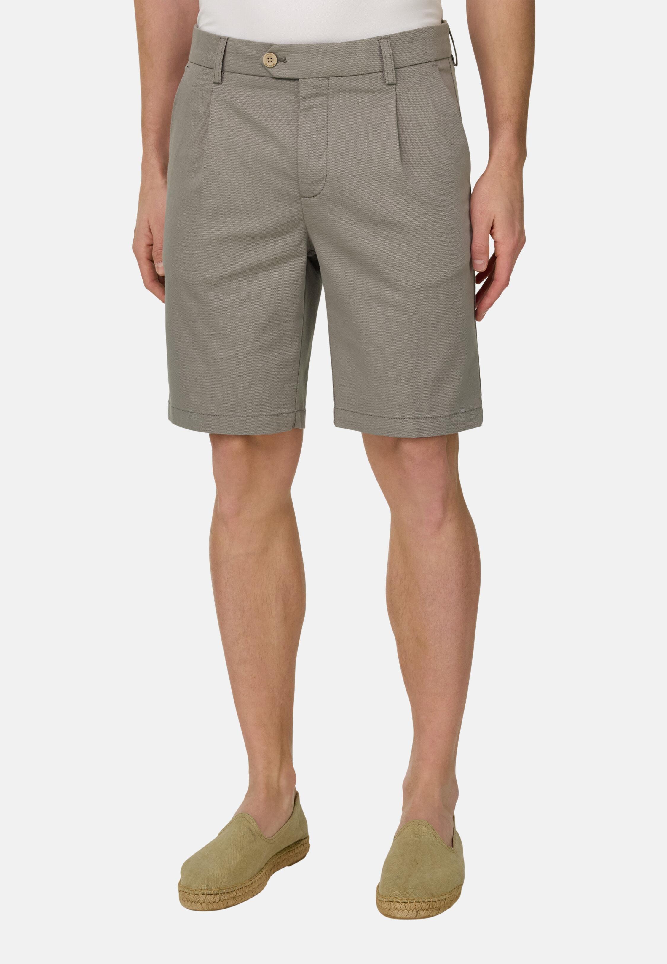 شورت بيربيجا من القطن والتينسل المطاطي أخضر, Light Green, large image number 3