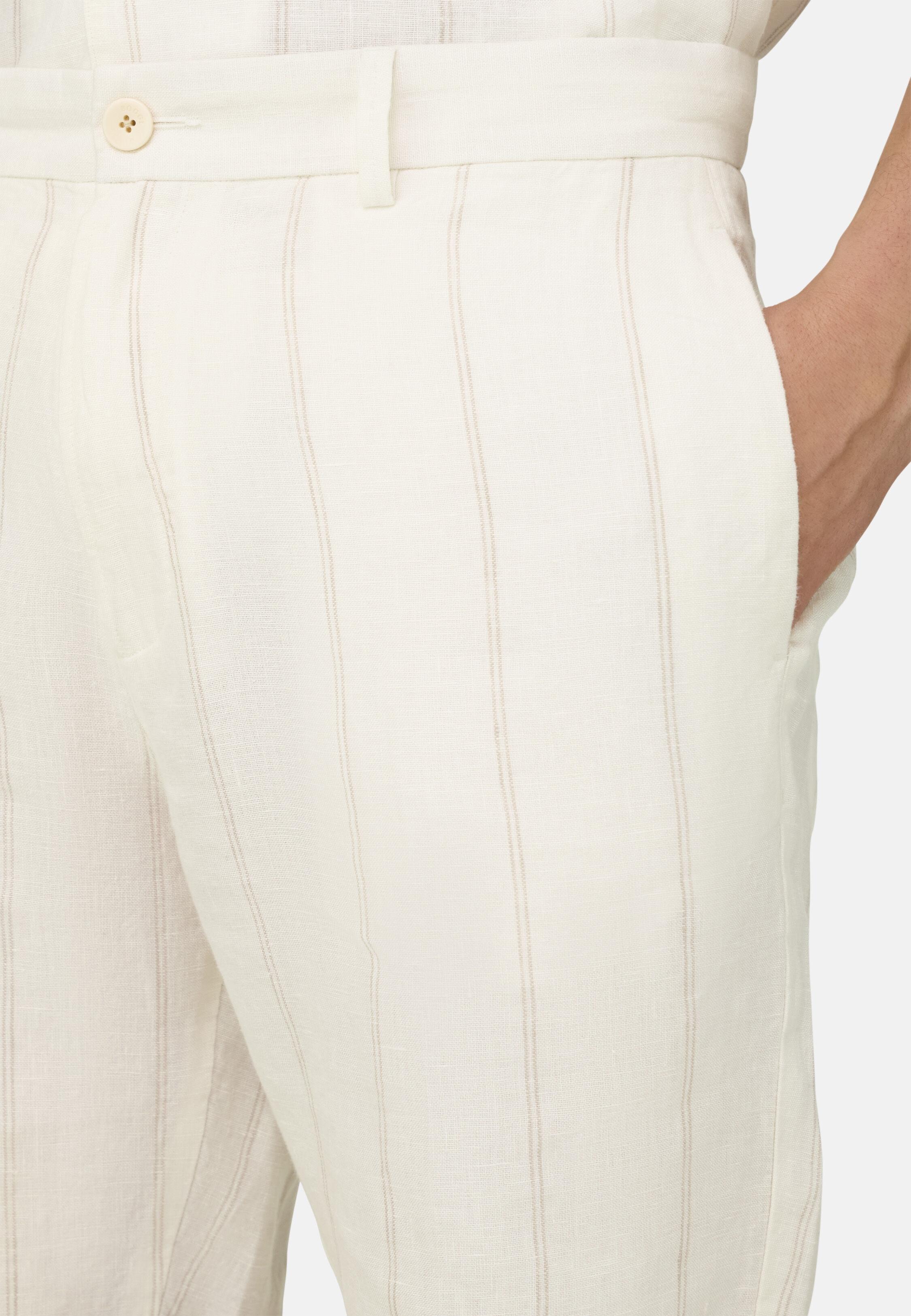 Bermudas in Linen White, 3901_WHIT, large image number 3