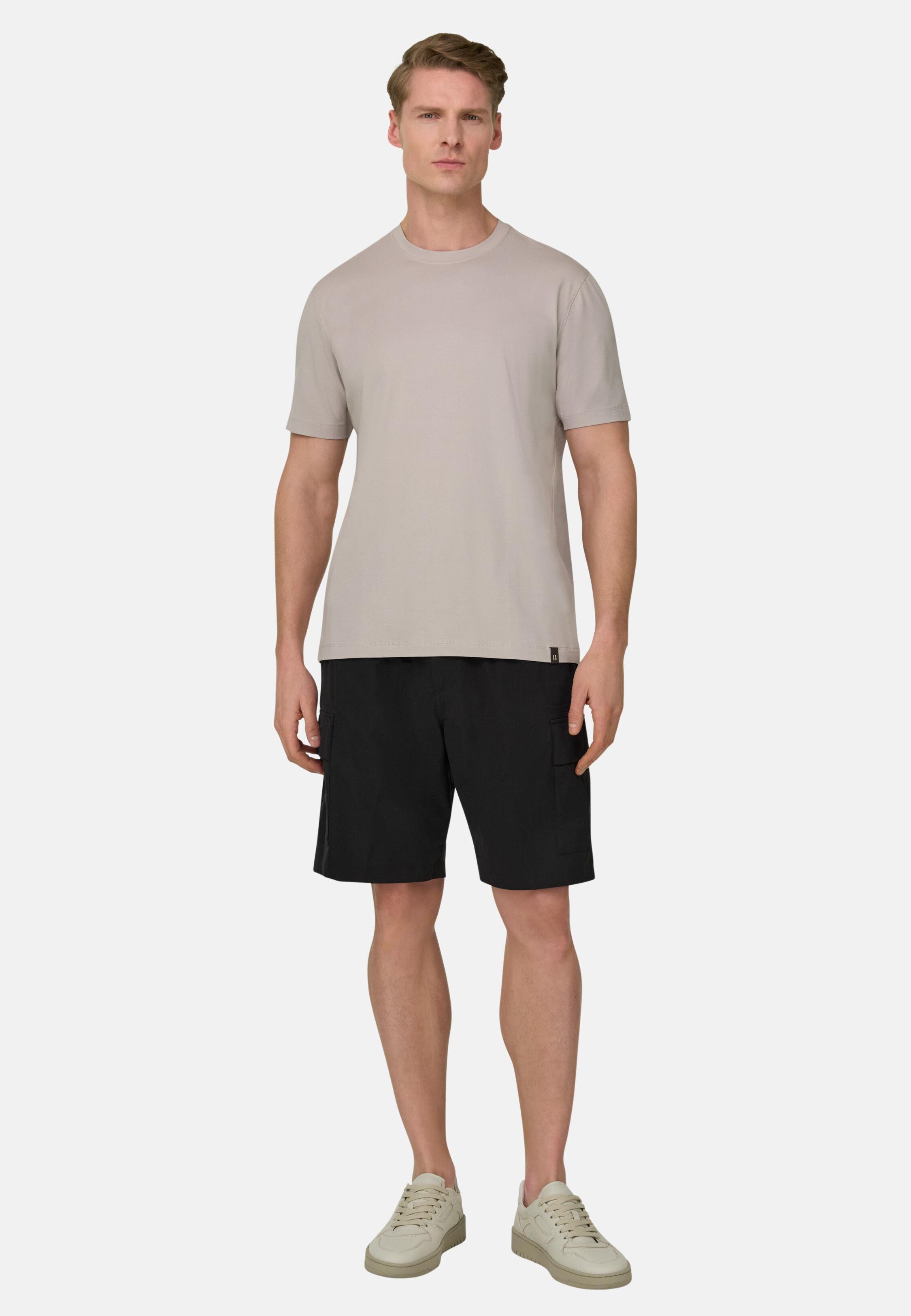 شورت برمودا نايلون أسود, Black, large image number 3