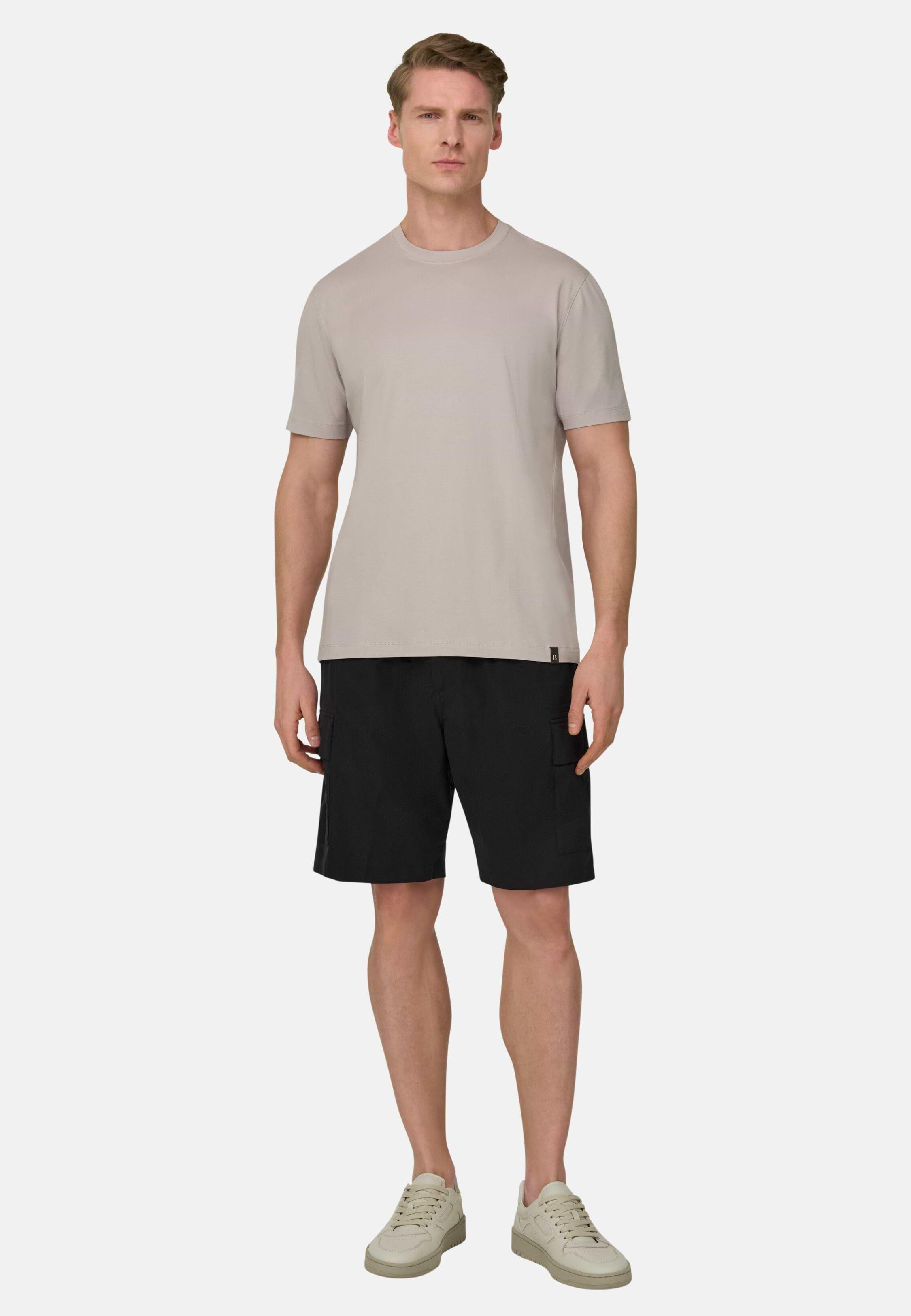 شورت برمودا نايلون أسود, Black, large image number 6