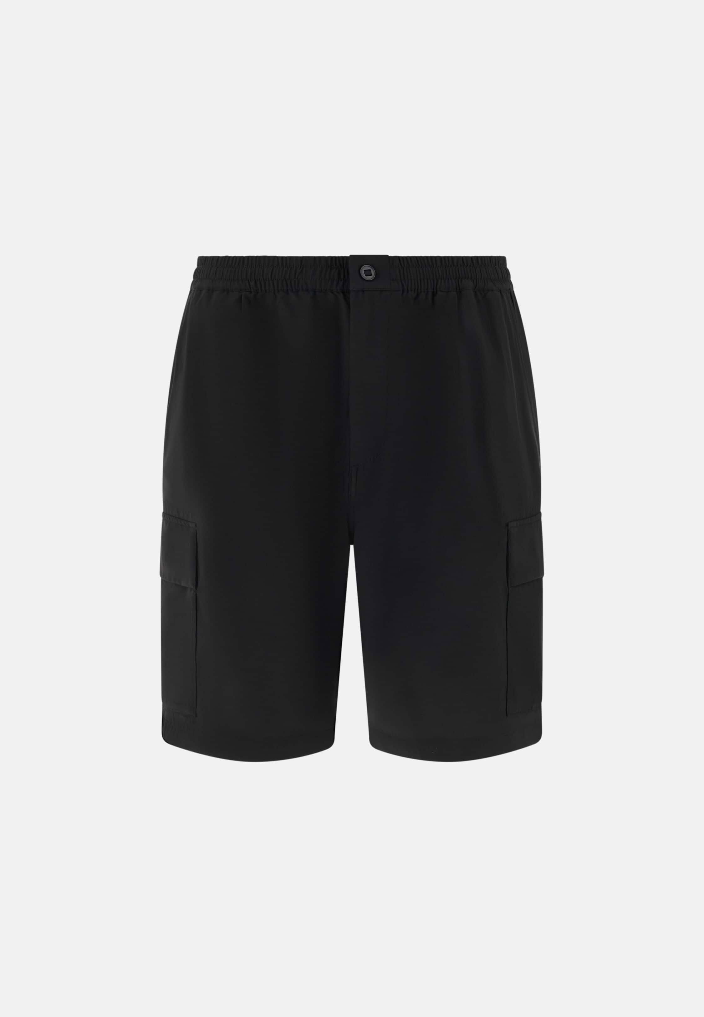 شورت برمودا نايلون أسود, Black, large image number 8