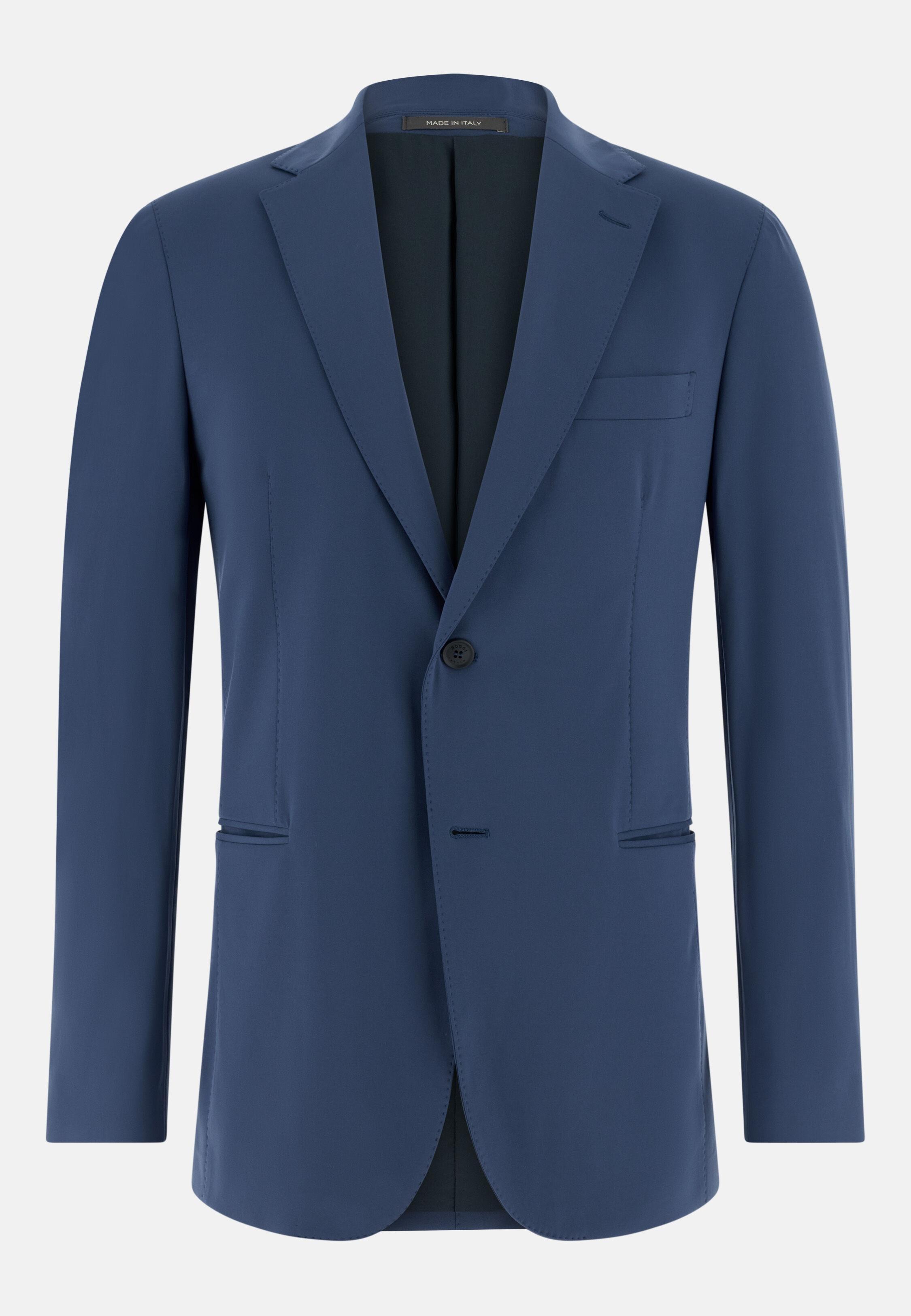 جاكيت نايلون مطاطي بي تك أزرق, 3901_AIRB, large image number 3