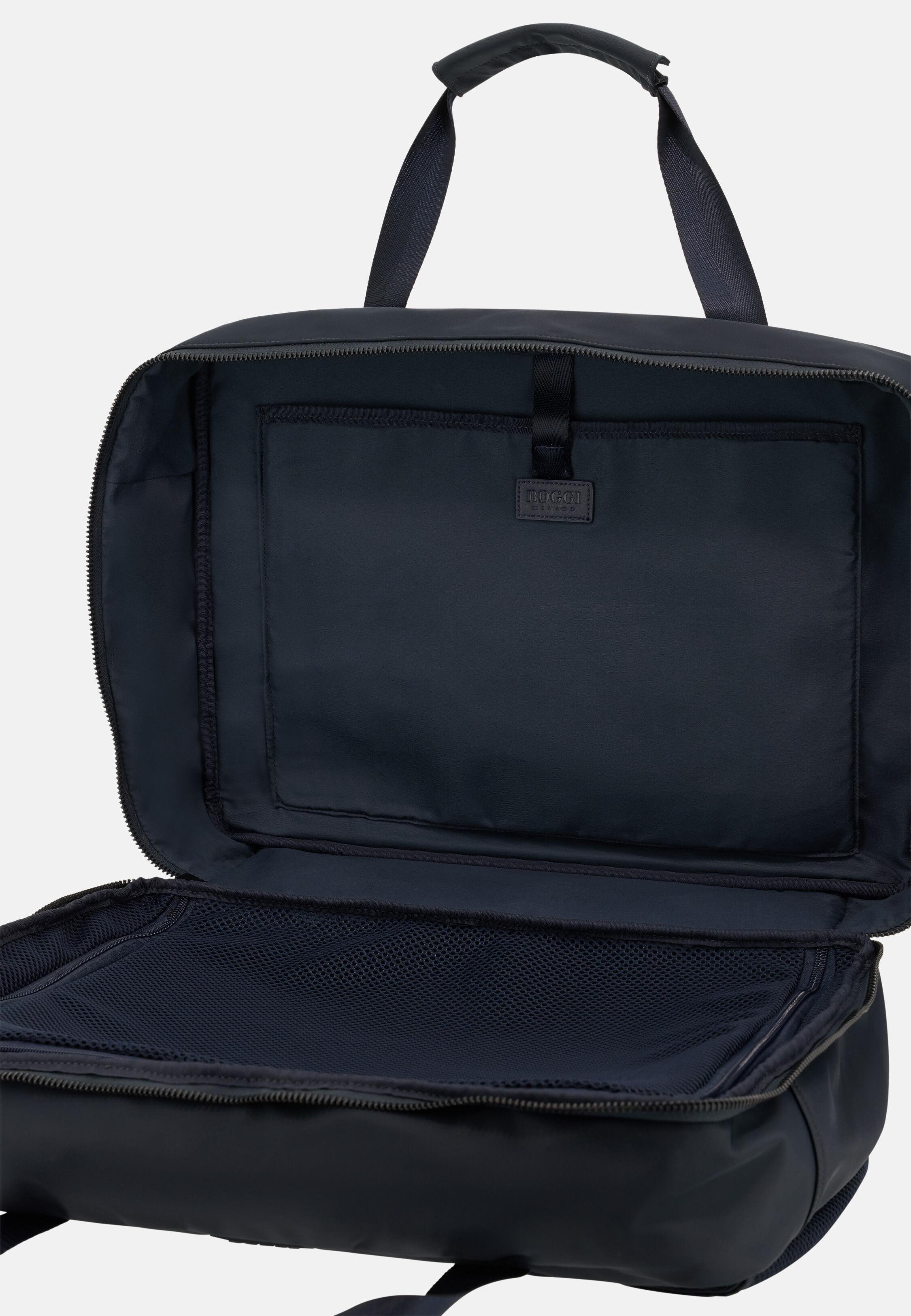 3way Overnight Bag in Technical Fabric Navy blue, Navy blue, large image number 3