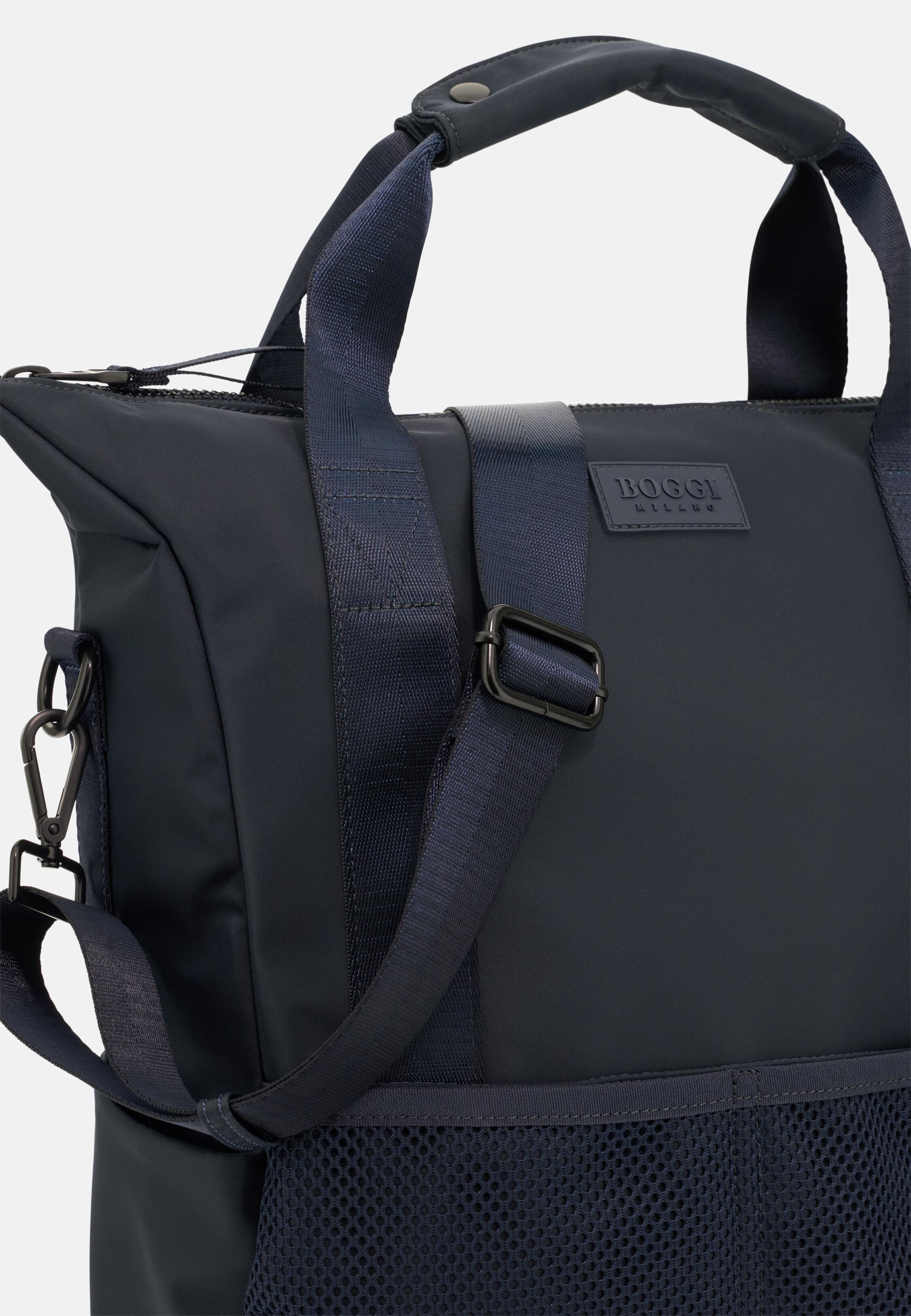 Technical Fabric 3way Bag Navy blue, 3901_NAVY, medium