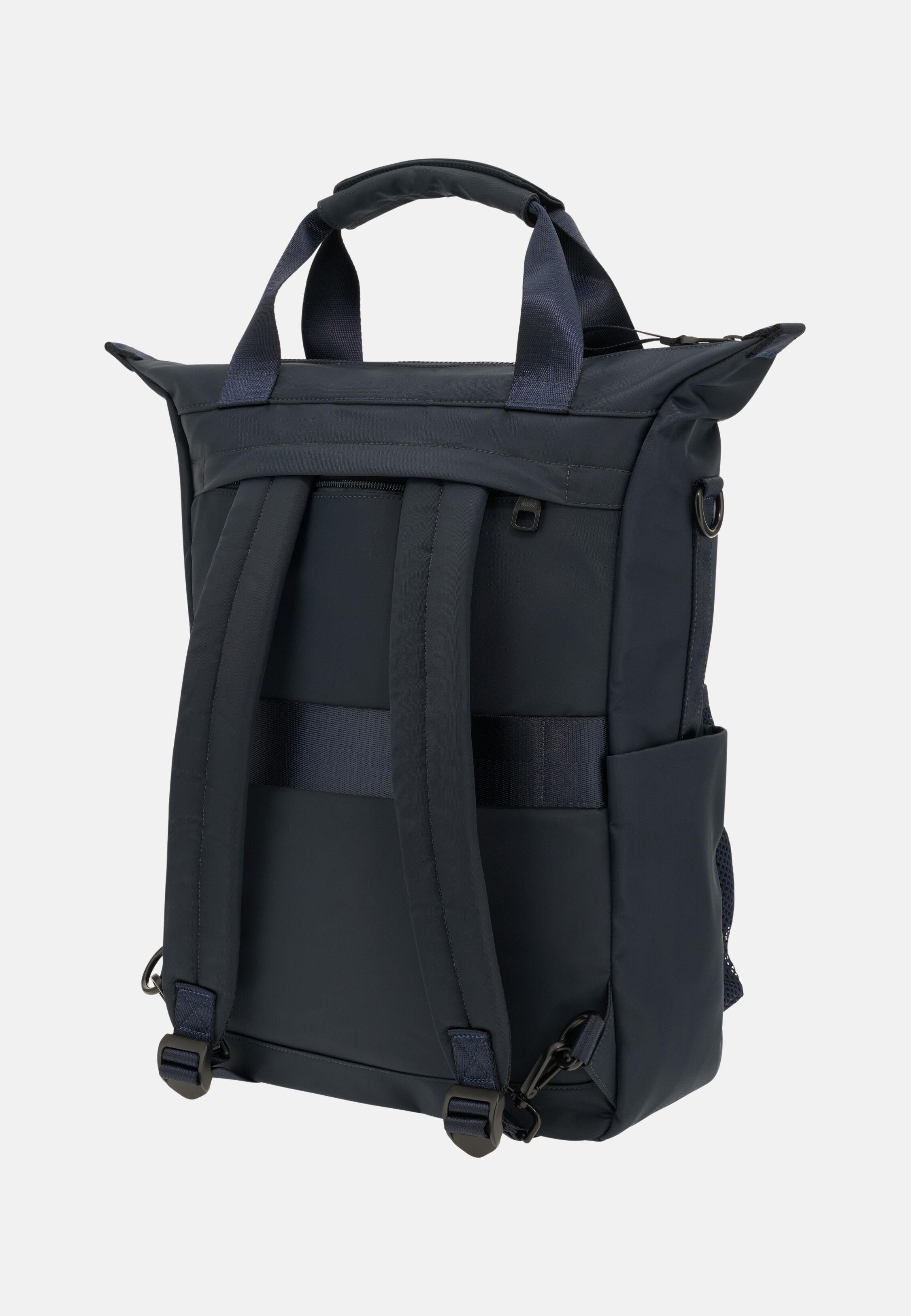 Technical Fabric 3Way Bag Blue, Navy blue, medium