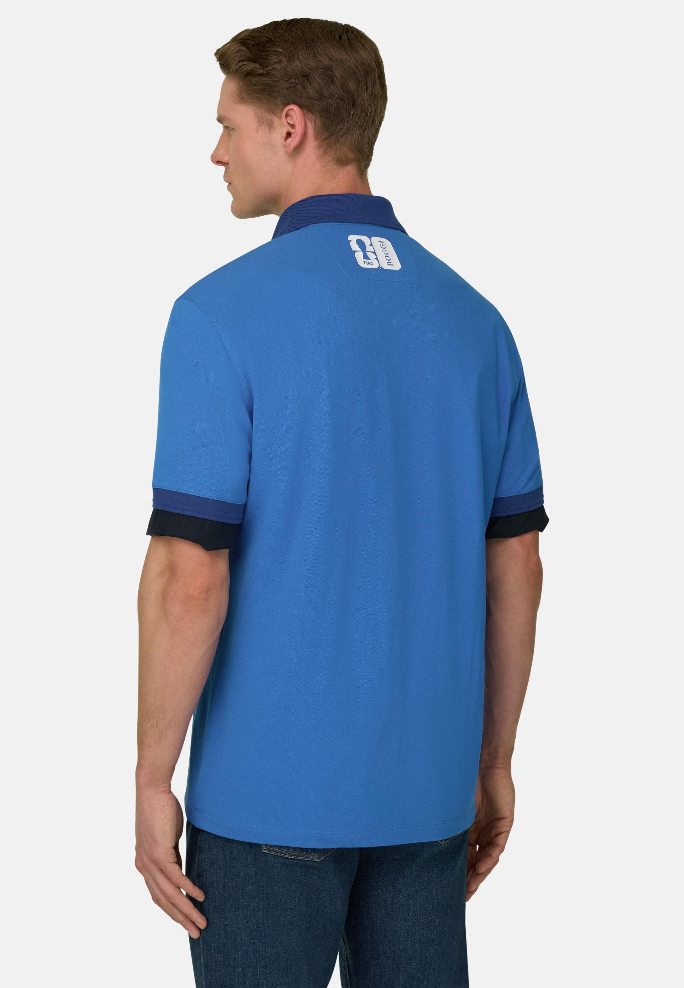 Fifa World Cup 2026 Winner Nations Polo In Cool Jade Pique Blue, Bluette, medium