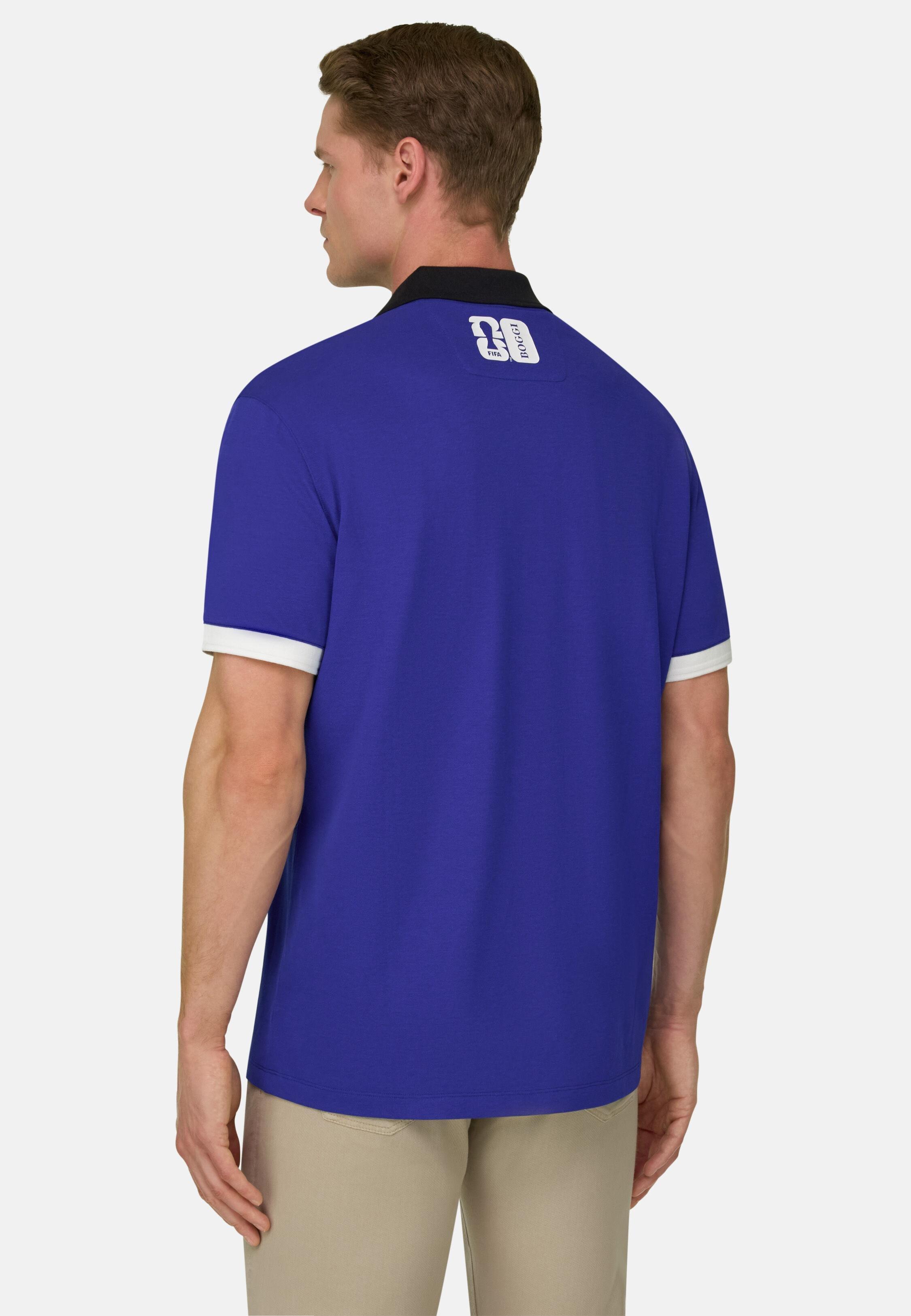 Fifa World Cup 2026 Winner Nations Polo In Cool Jade Pique Blue, Blue, medium