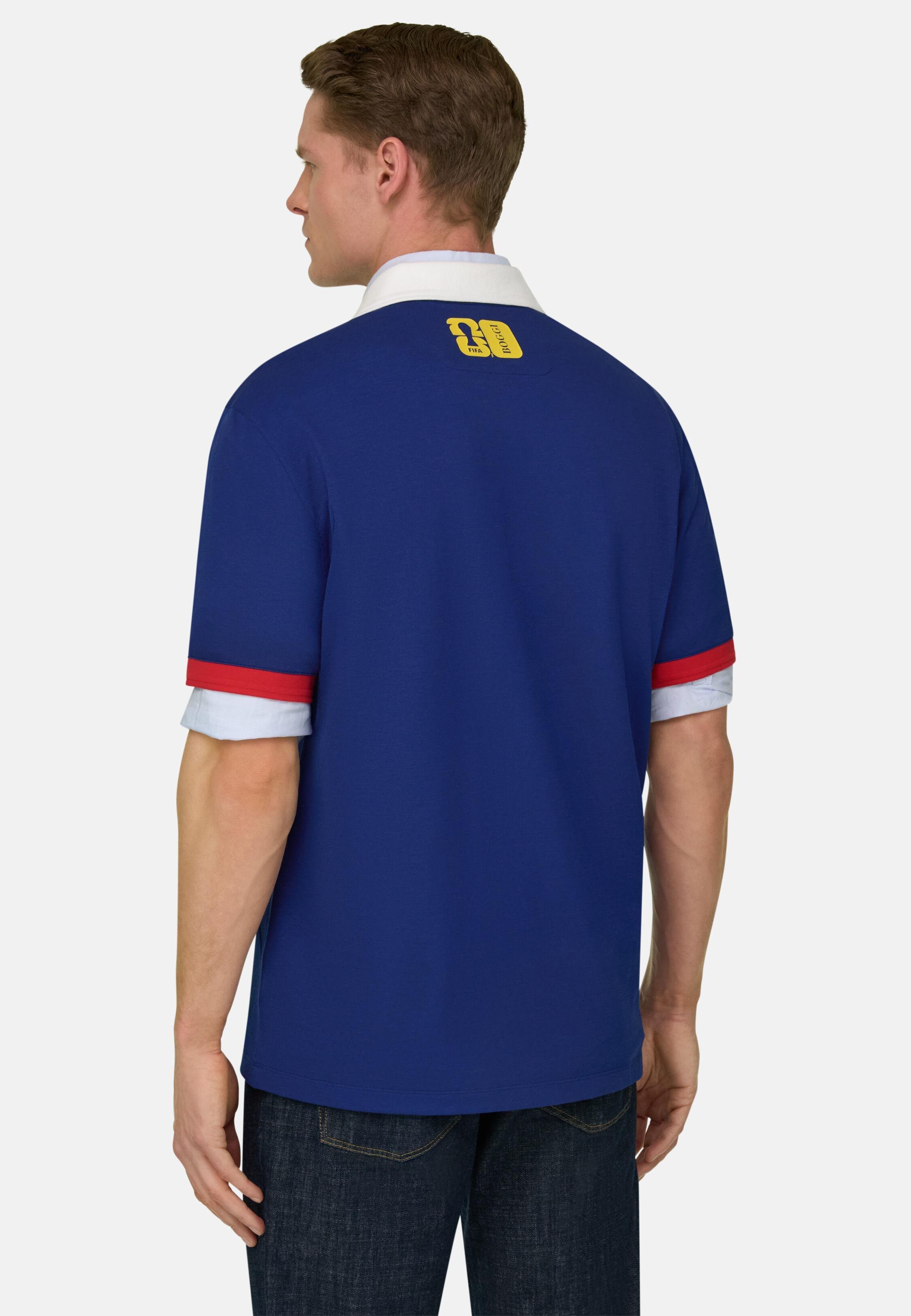 Fifa World Cup 2026 Winner Nations Polo In Cool Jade Piqu&eacute; Navy blue, Navy blue, medium