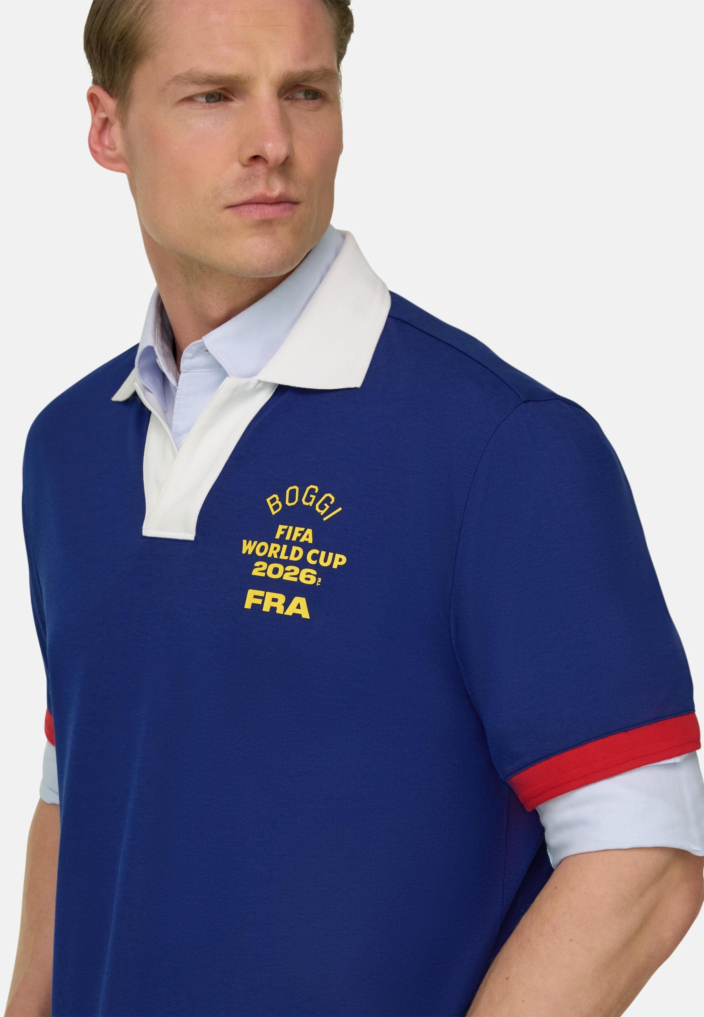 Fifa World Cup 2026 Winner Nations Polo In Cool Jade Piqu&eacute; Navy blue, Navy blue, medium