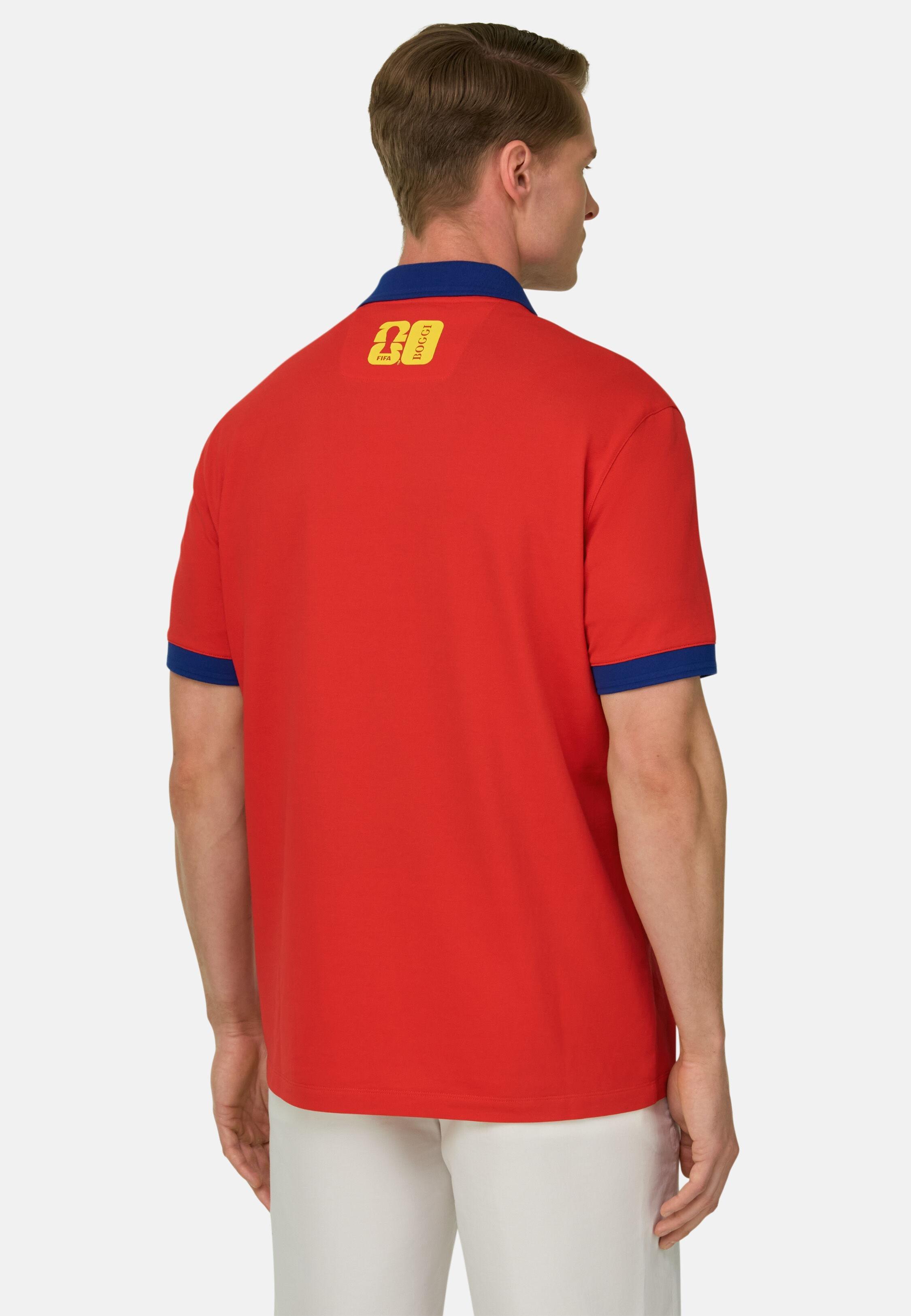Fifa World Cup 2026 Winner Nations Polo In Cool Jade Piqu&eacute; Red, Red, large image number 1