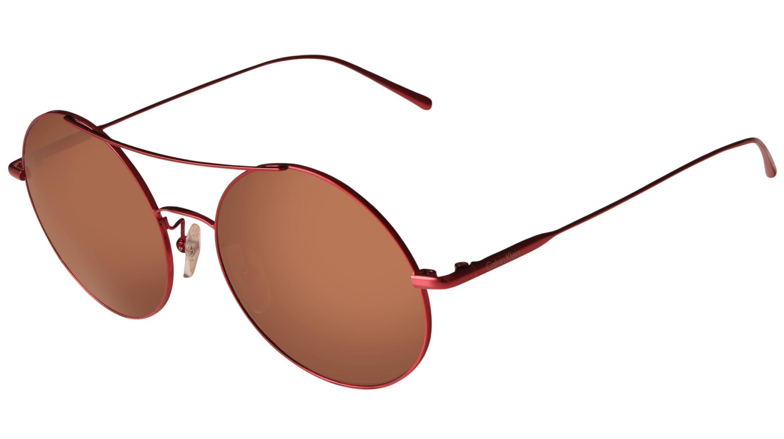 Calvin klein red deals sunglasses