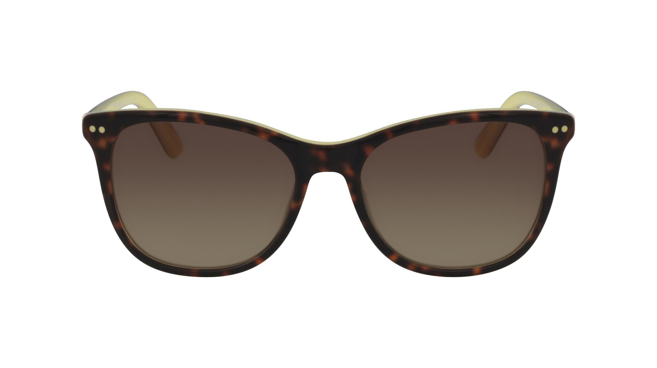 Calvin Klein Womens Square Sunglasses Tortoise/Yellow, Ck18510S-241, , large image number 0
