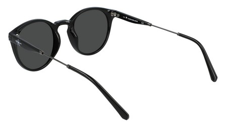 Calvin Klein - Calvin Klein Jeans Unisex Black Round Sunglasses - Ckj20705S