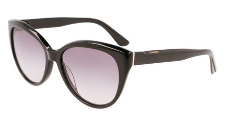 Calvin Klein - Calvin Klein Women Black Cat Eye Sunglasses - Ck22520S