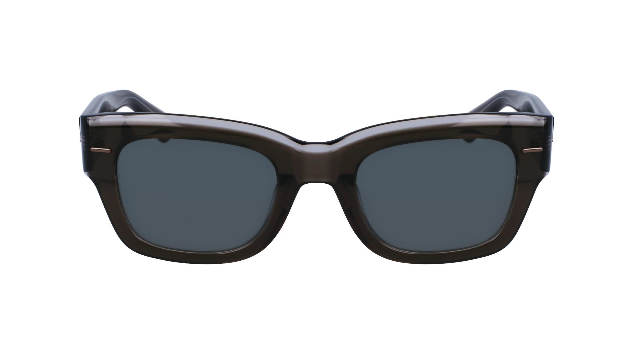 Calvin Klein - Calvin Klein Men Slate Grey Modified Rectangle Sunglasses - Ck23509S