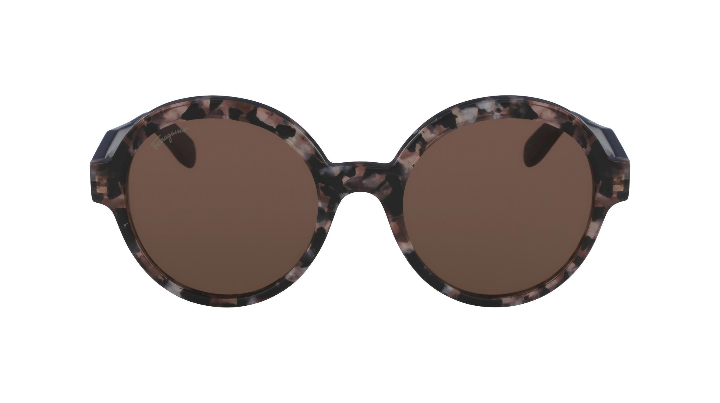 Salvatore Ferragamo Womens Brown Plum Havana Sunglasses, Sf878S-273, , large image number 0