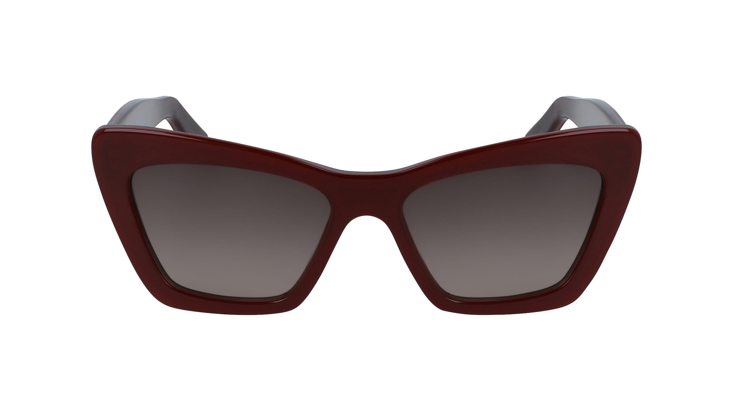 SALVATORE FERRAGAMO - Ferragamo Women Bordeaux Butterfly Sunglasses - Sf929S