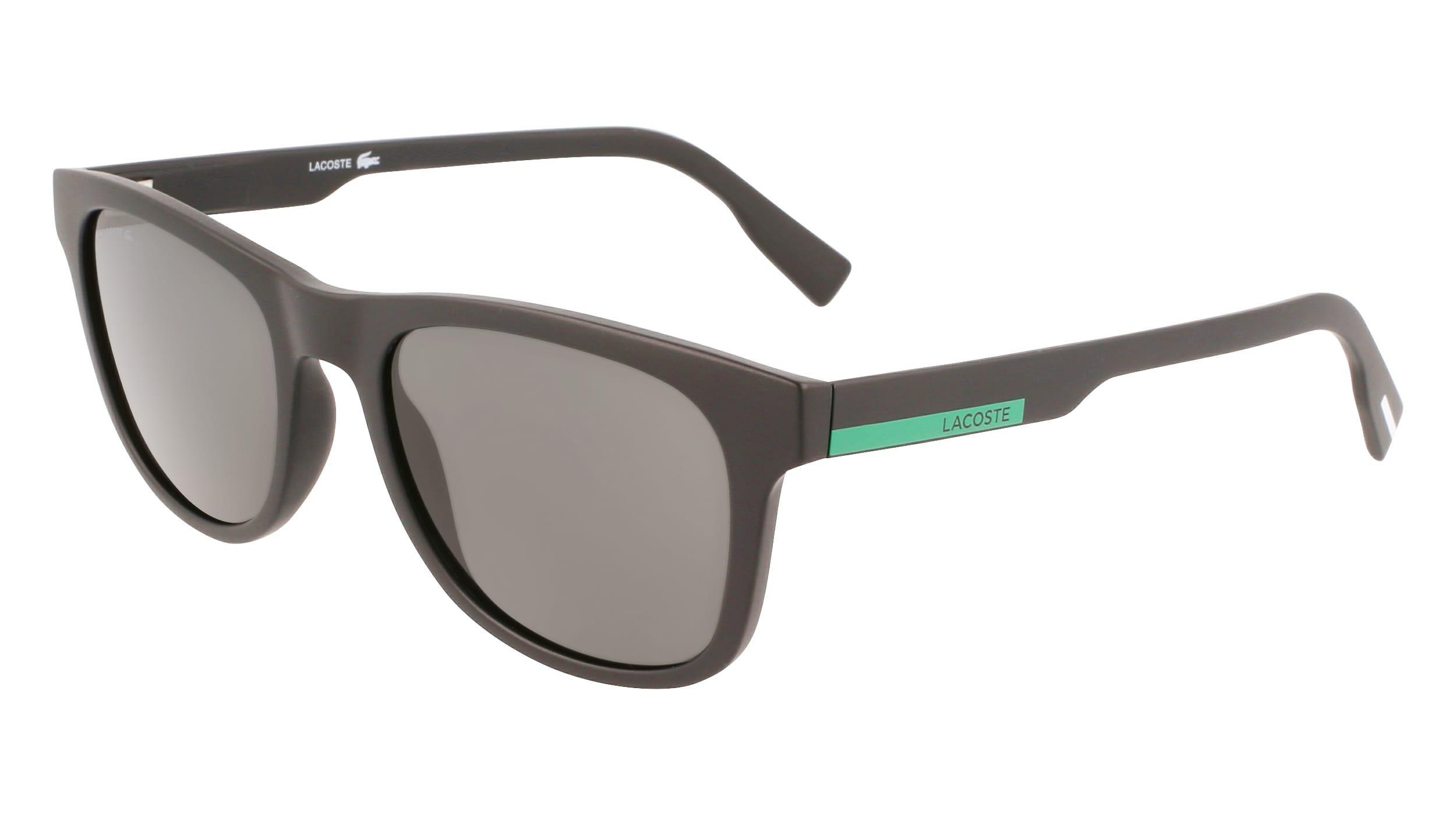 Lacoste Unisex Matte Black Modified Rectangle Sunglasses - L969S, , large image number 1